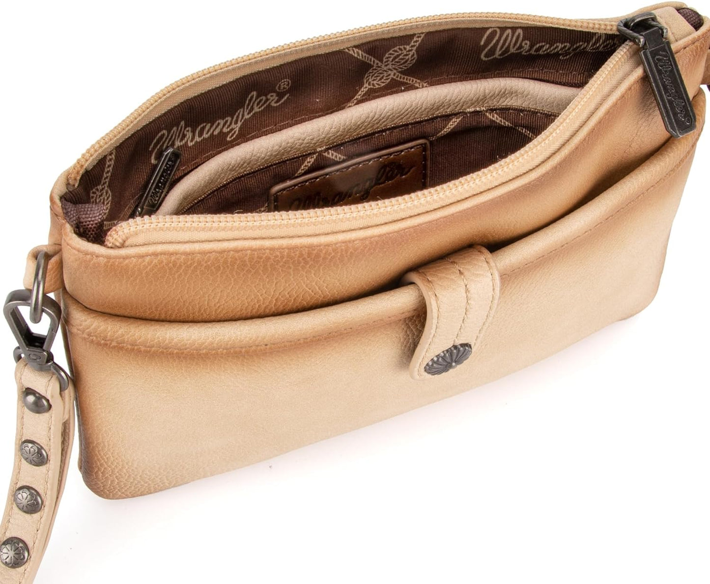 Wrangler Western Crossbody Bags for Women Clutch Wristlet Purse