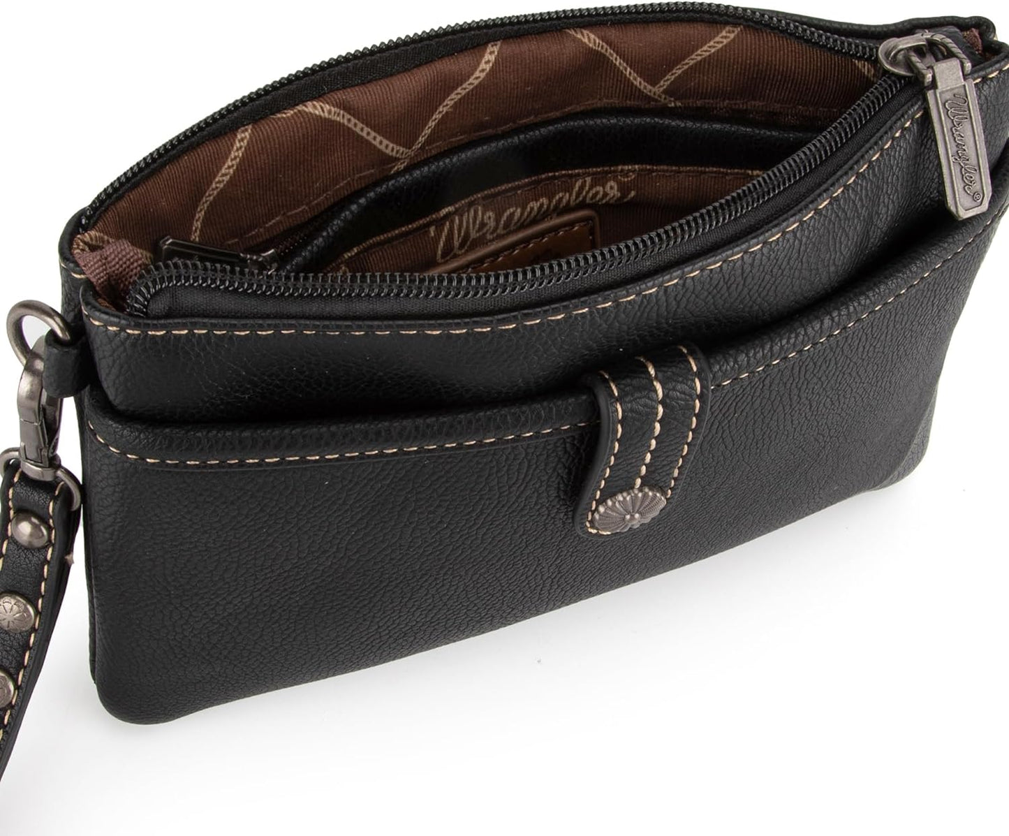 Wrangler Western Crossbody Bags for Women Clutch Wristlet Purse