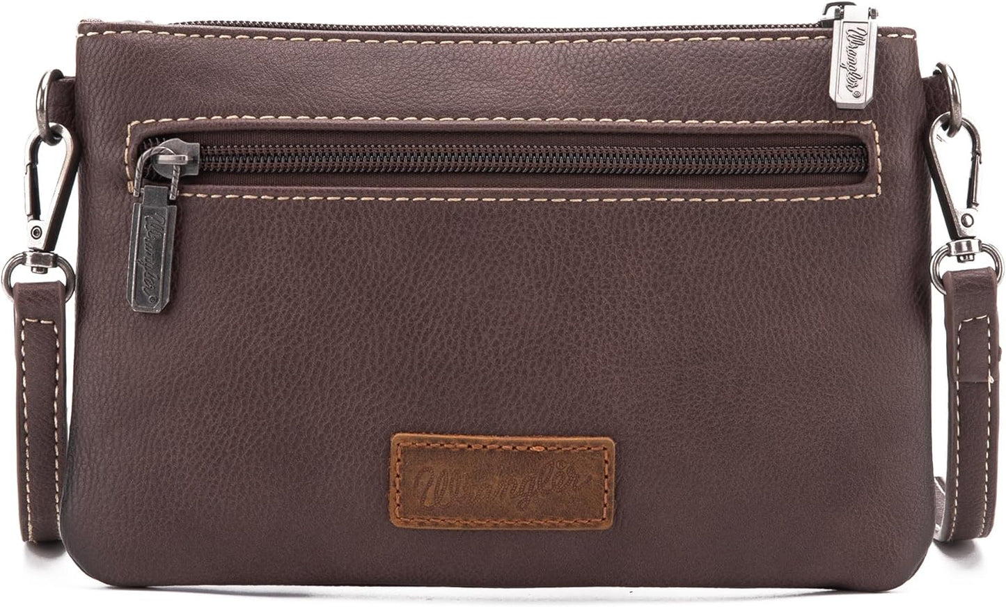 Wrangler Western Crossbody Bags for Women Clutch Wristlet Purse