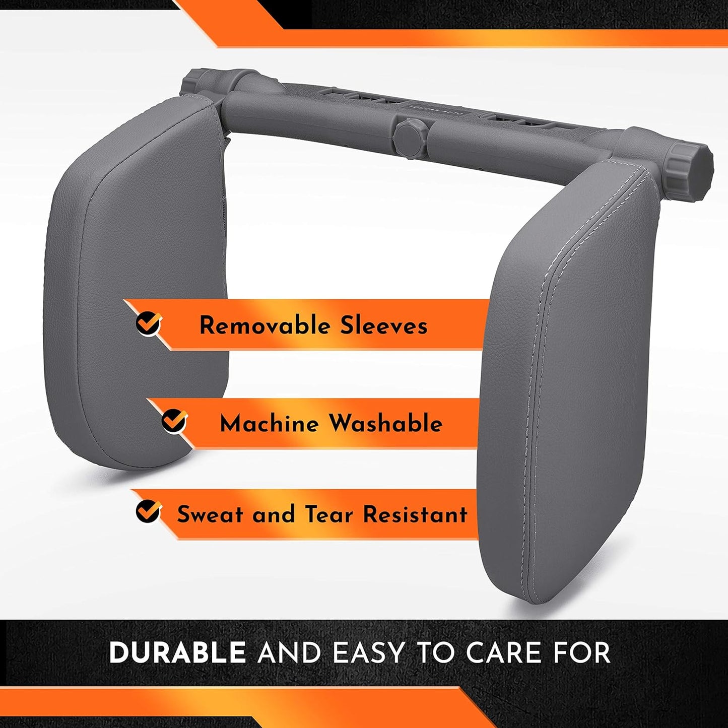 TOUCAN AUTO Headrest Pillows Universal Car Headrest Pillow/Car Neck Support. Car Seat Head Support for Toddler Carseat, Kids Car Sleeping and Car Travel Accessories for Adults or Kids
