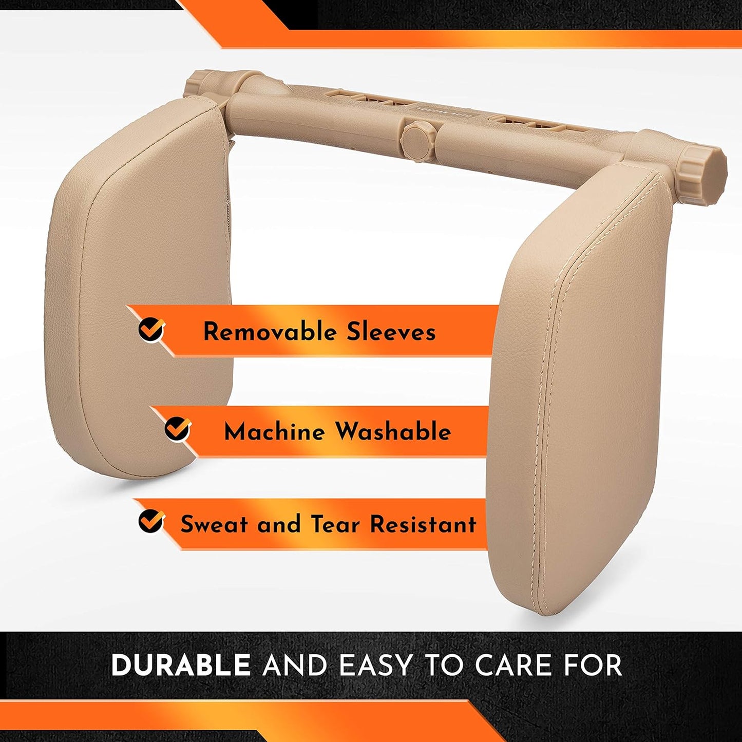 TOUCAN AUTO Headrest Pillows Universal Car Headrest Pillow/Car Neck Support. Car Seat Head Support for Toddler Carseat, Kids Car Sleeping and Car Travel Accessories for Adults or Kids