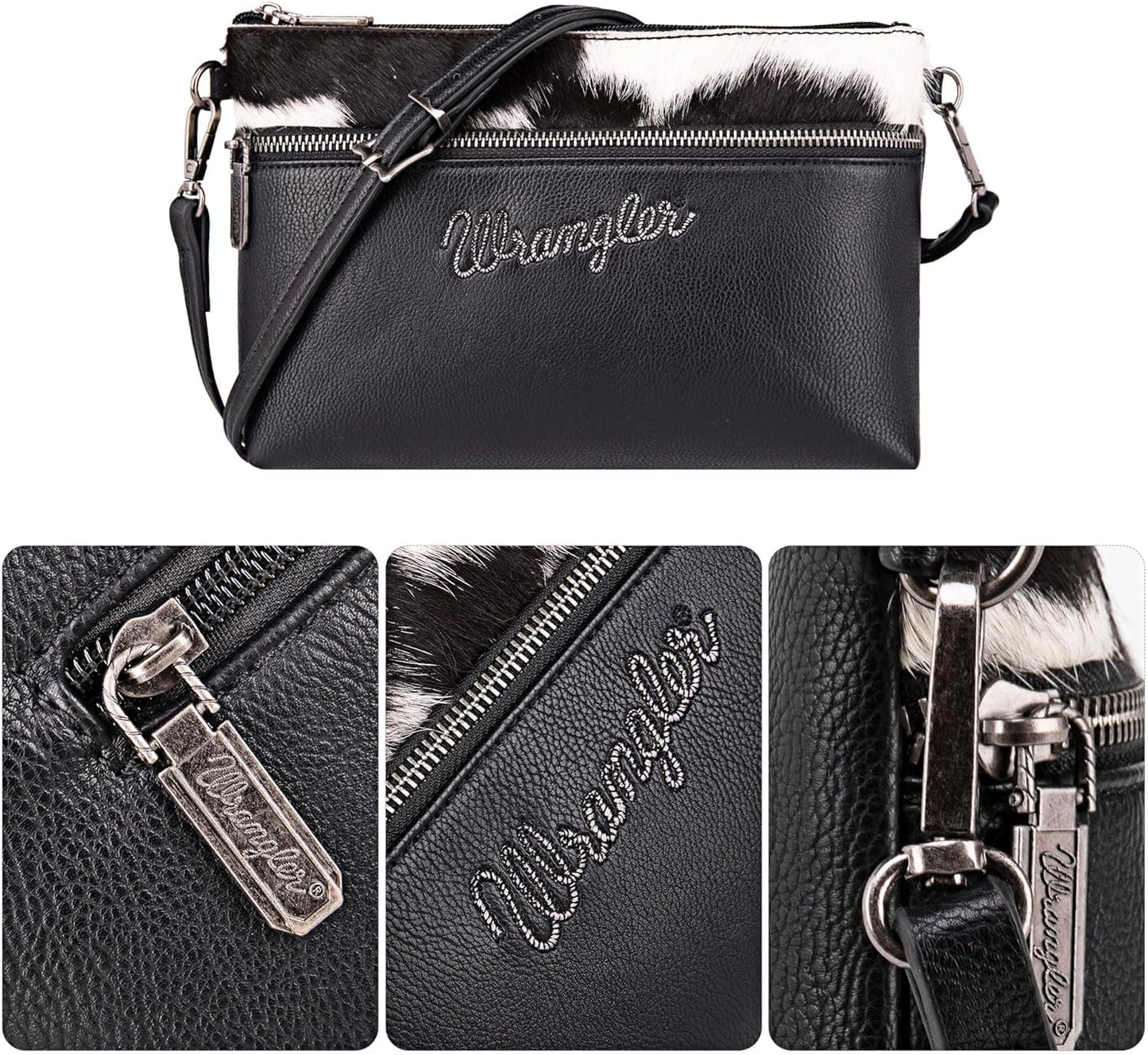 Wrangler Western Crossbody Bags for Women Clutch Wristlet Purse