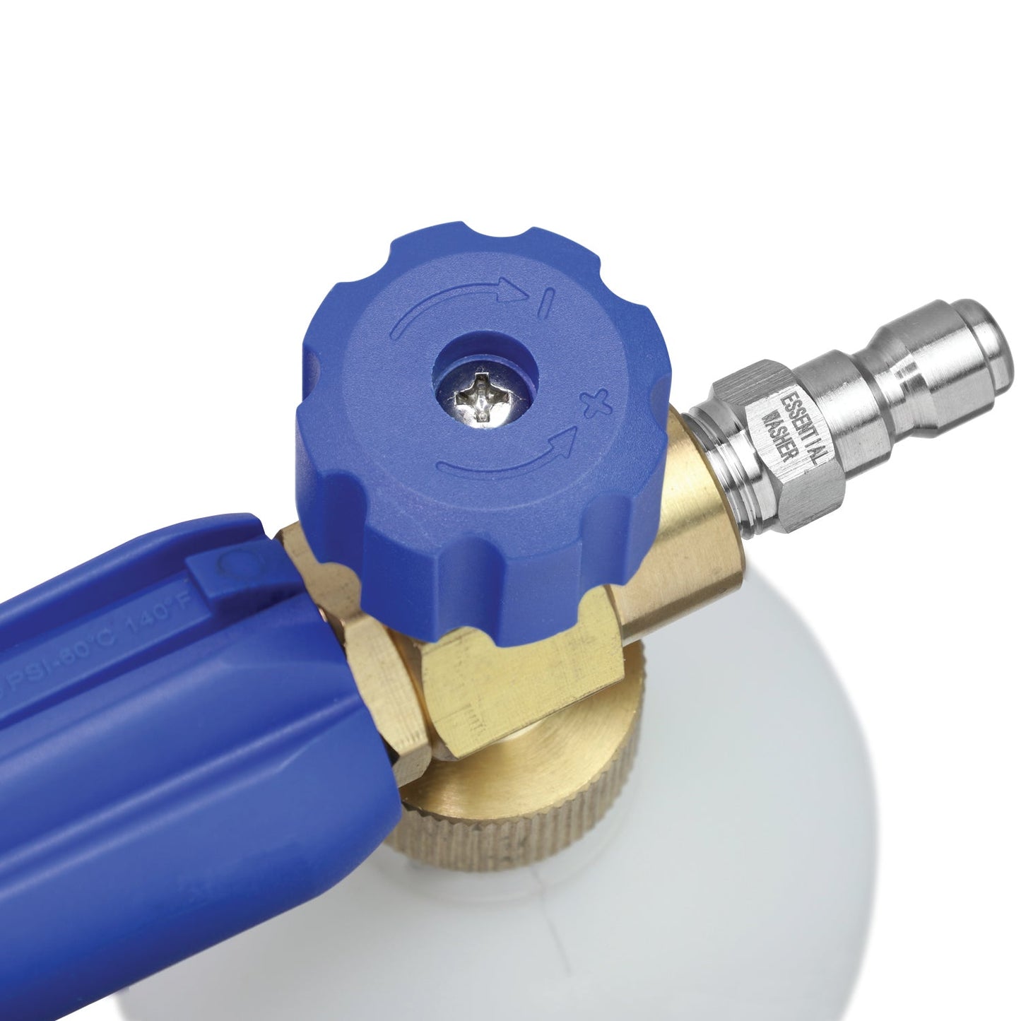 Heavy Duty Foam Cannon | High Pressure Washer Accessory With Stainless Steel QC Plug & Adjustable Features