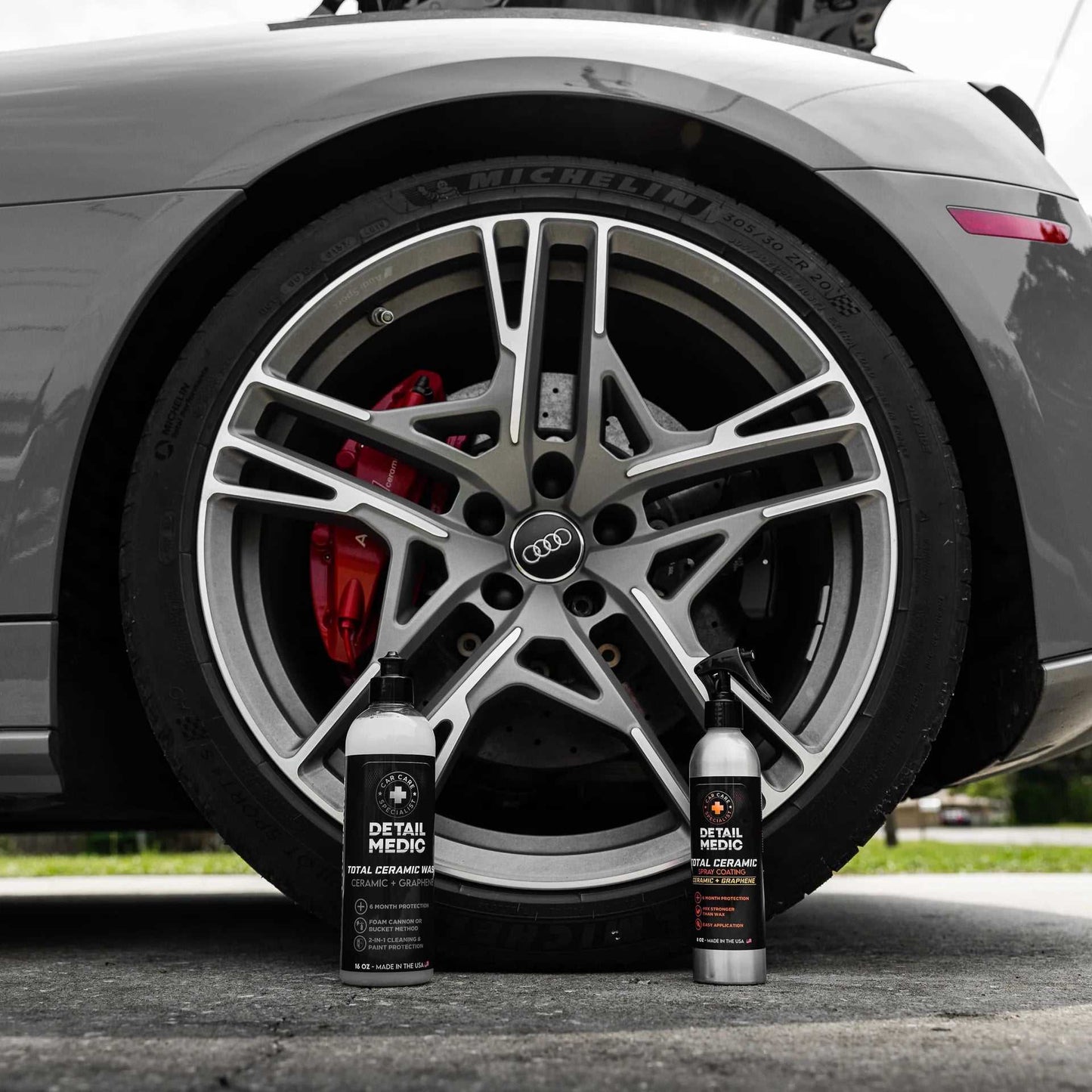 Detail Medic Elite Pro Series Total Graphene Ceramic Coating Detailing Kit for Cars