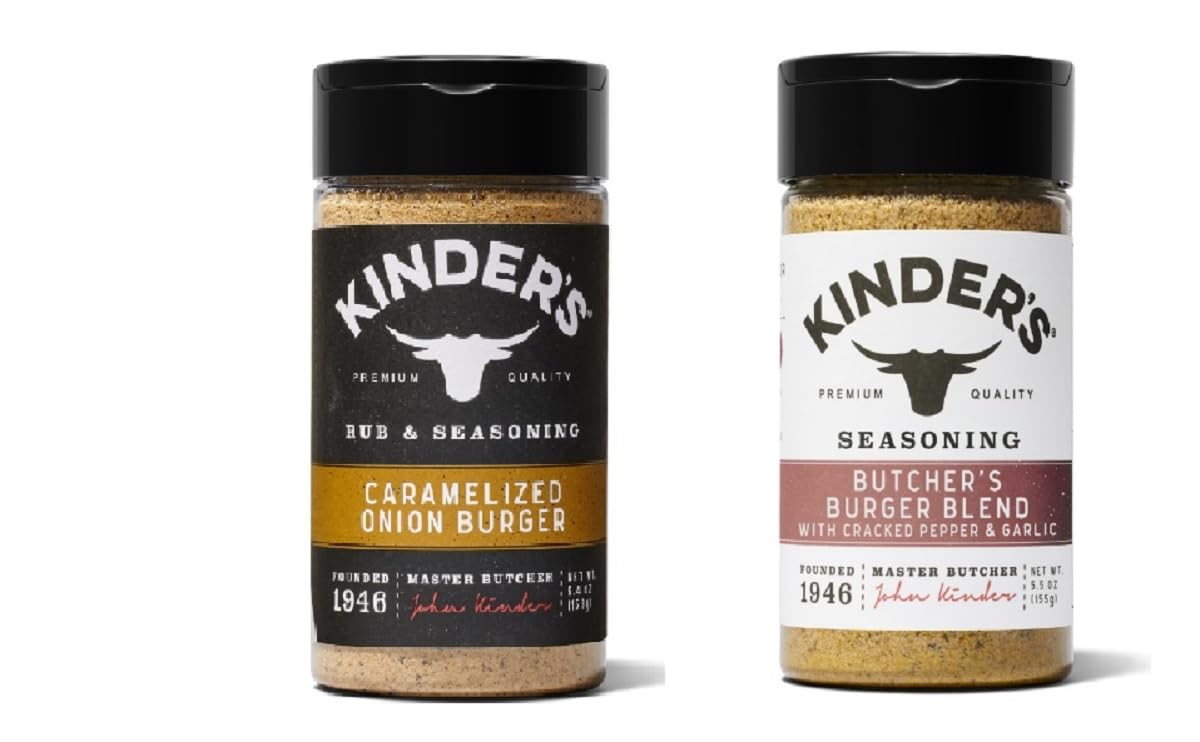 Kinder's Seasonings & Rubs - 2 bottles (Caramelized Onion Butter 6.2oz)