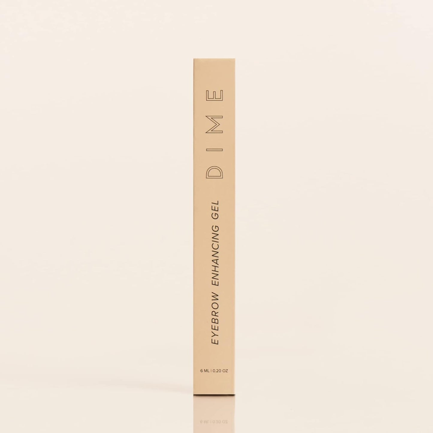 DIME Beauty Eyebrow Enhancing Gel - Clear Brow Gel with Peptides, Amino Acids & Caffeine, Eyebrow Growth Serum and Styling for Fuller, Thicker, Stronger-Looking Brows, Vegan, 0.20 oz / 6 ml