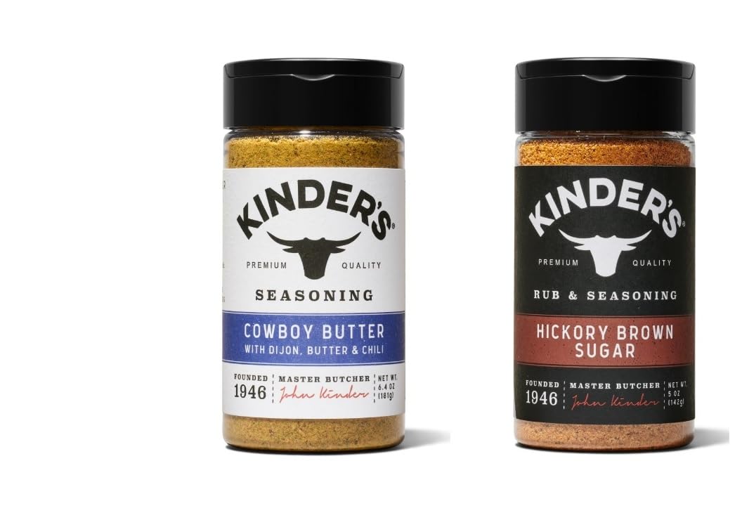 Kinder's Seasonings & Rubs - 2 bottles (Caramelized Onion Butter 6.2oz)