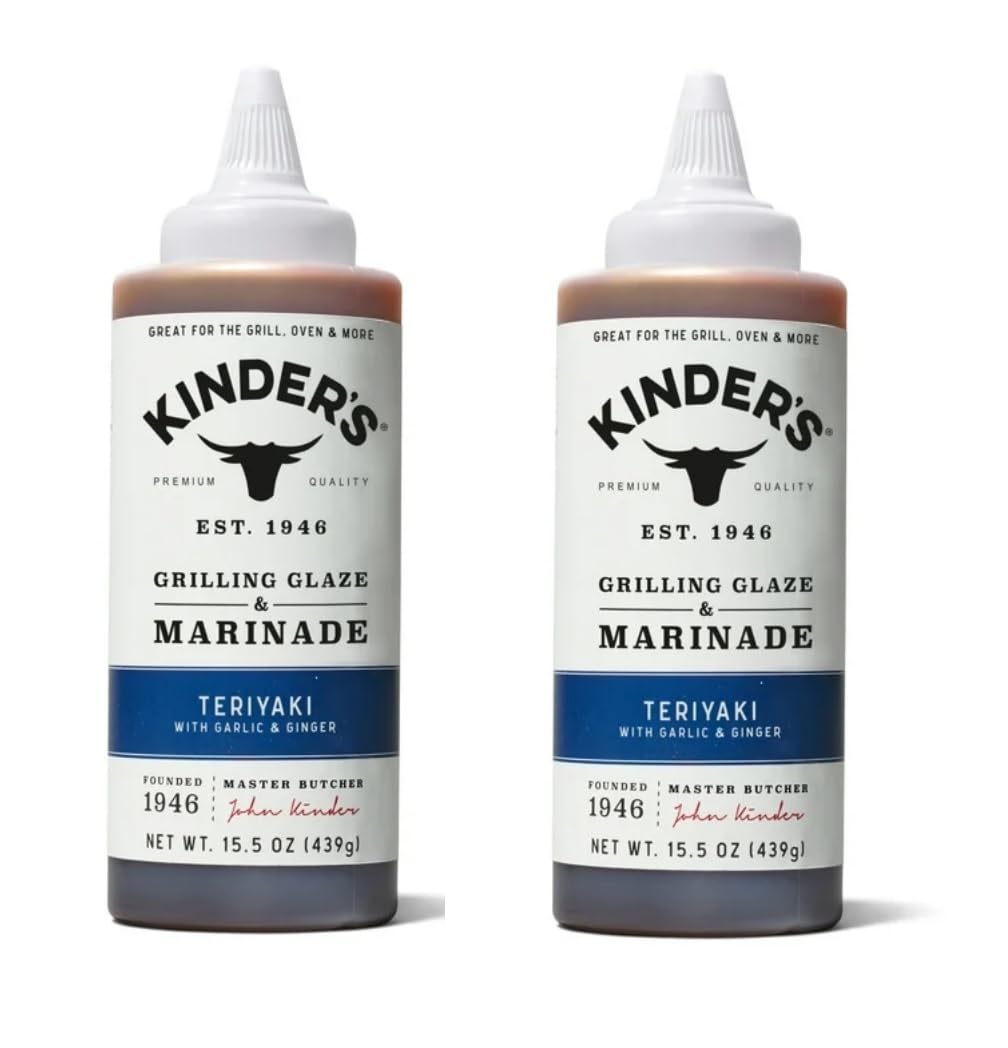 Kinder's Marinades, BBQ, Dipping & Wing Sauces - 2 bottles (Sweet & Sour Wing 16.9oz)