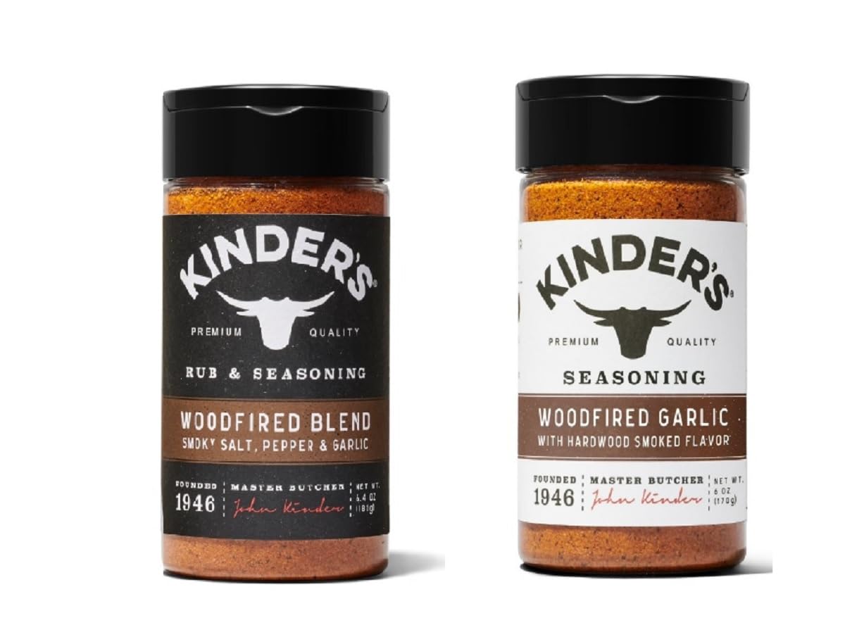 Kinder's Seasonings & Rubs - 2 bottles (Caramelized Onion Butter 6.2oz)