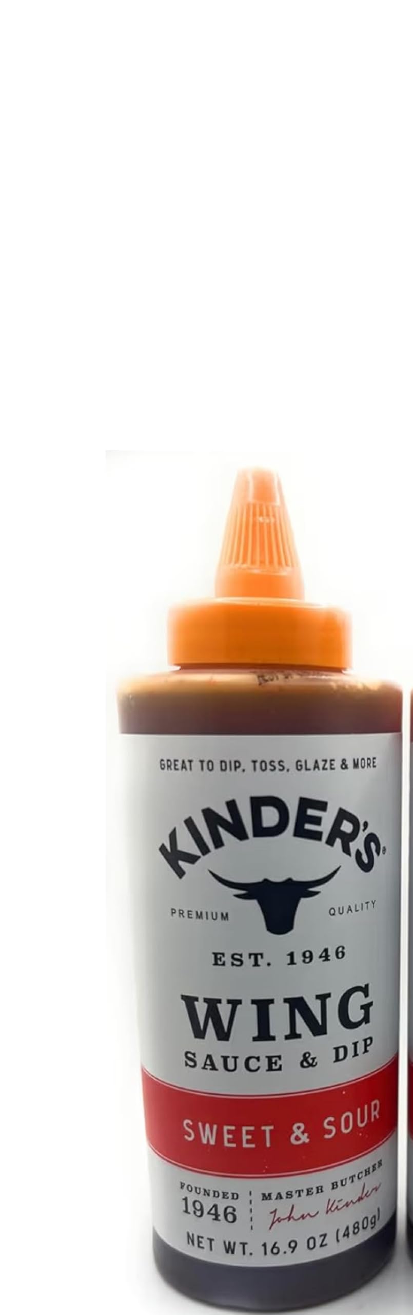 Kinder's Marinades, BBQ, Dipping & Wing Sauces - 1 bottle (Sticky Honey Wing 15.8oz)