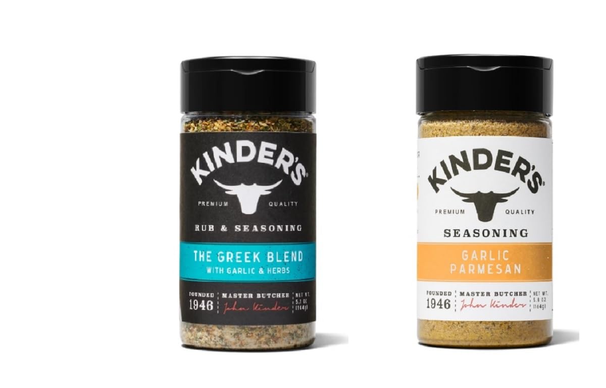 Kinder's Seasonings & Rubs - 2 bottles (Caramelized Onion Butter 6.2oz)