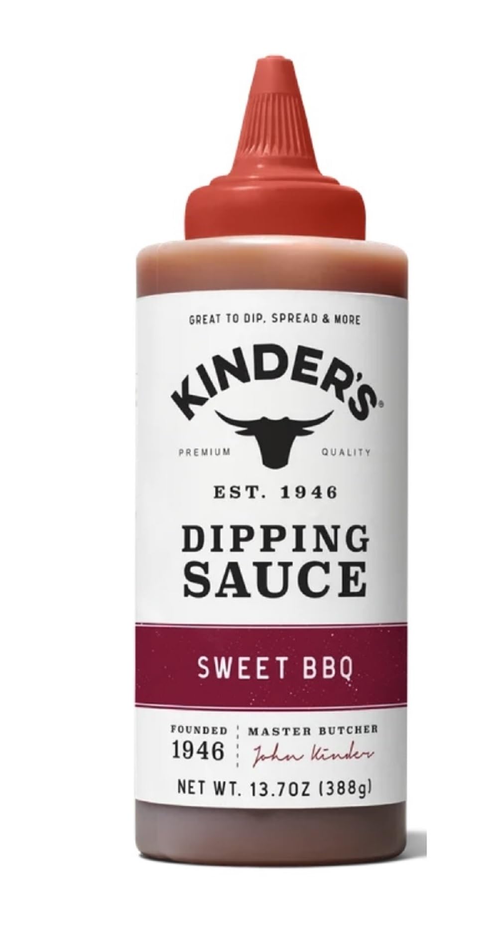 Kinder's Marinades, BBQ, Dipping & Wing Sauces - 1 bottle (Sticky Honey Wing 15.8oz)