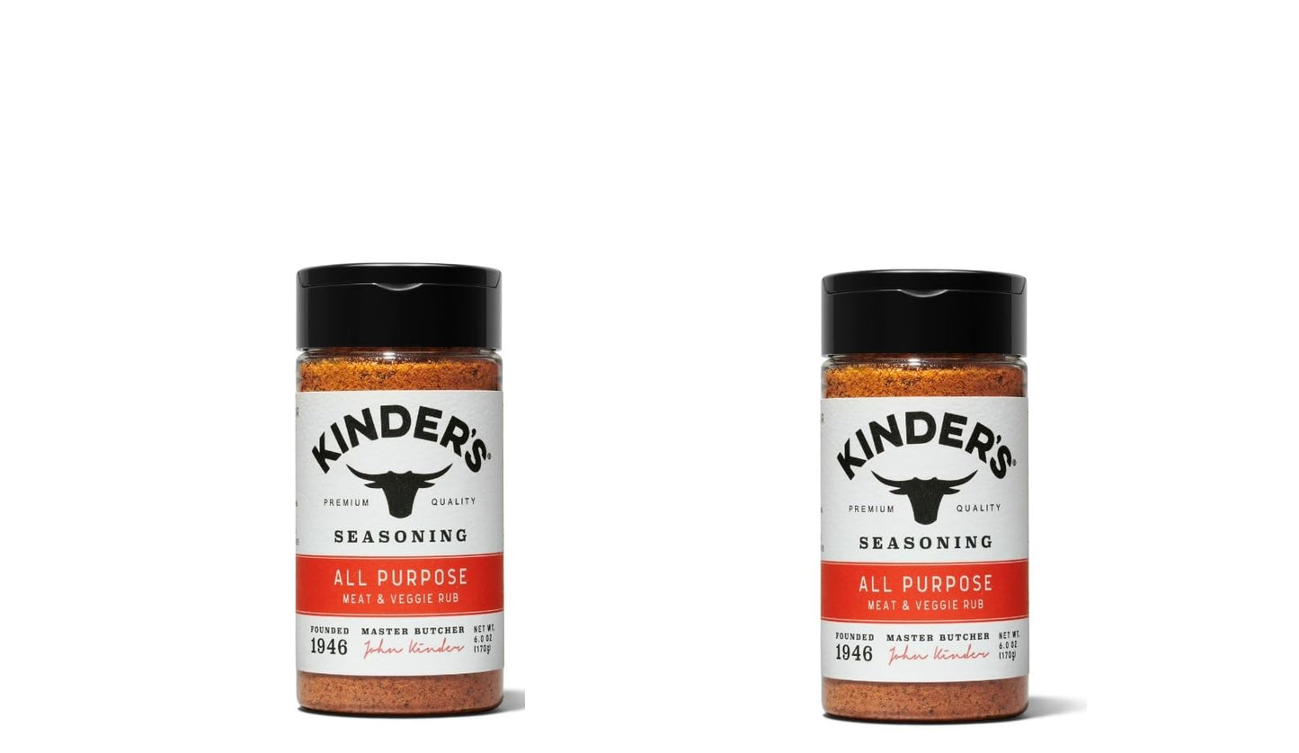 Kinder's Seasonings & Rubs - 2 bottles (Caramelized Onion Butter 6.2oz)