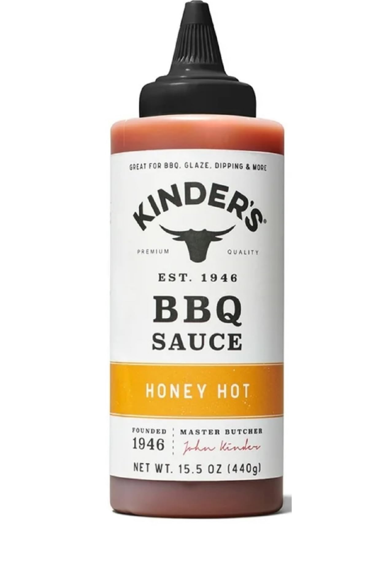 Kinder's Marinades, BBQ, Dipping & Wing Sauces - 1 bottle (Sticky Honey Wing 15.8oz)