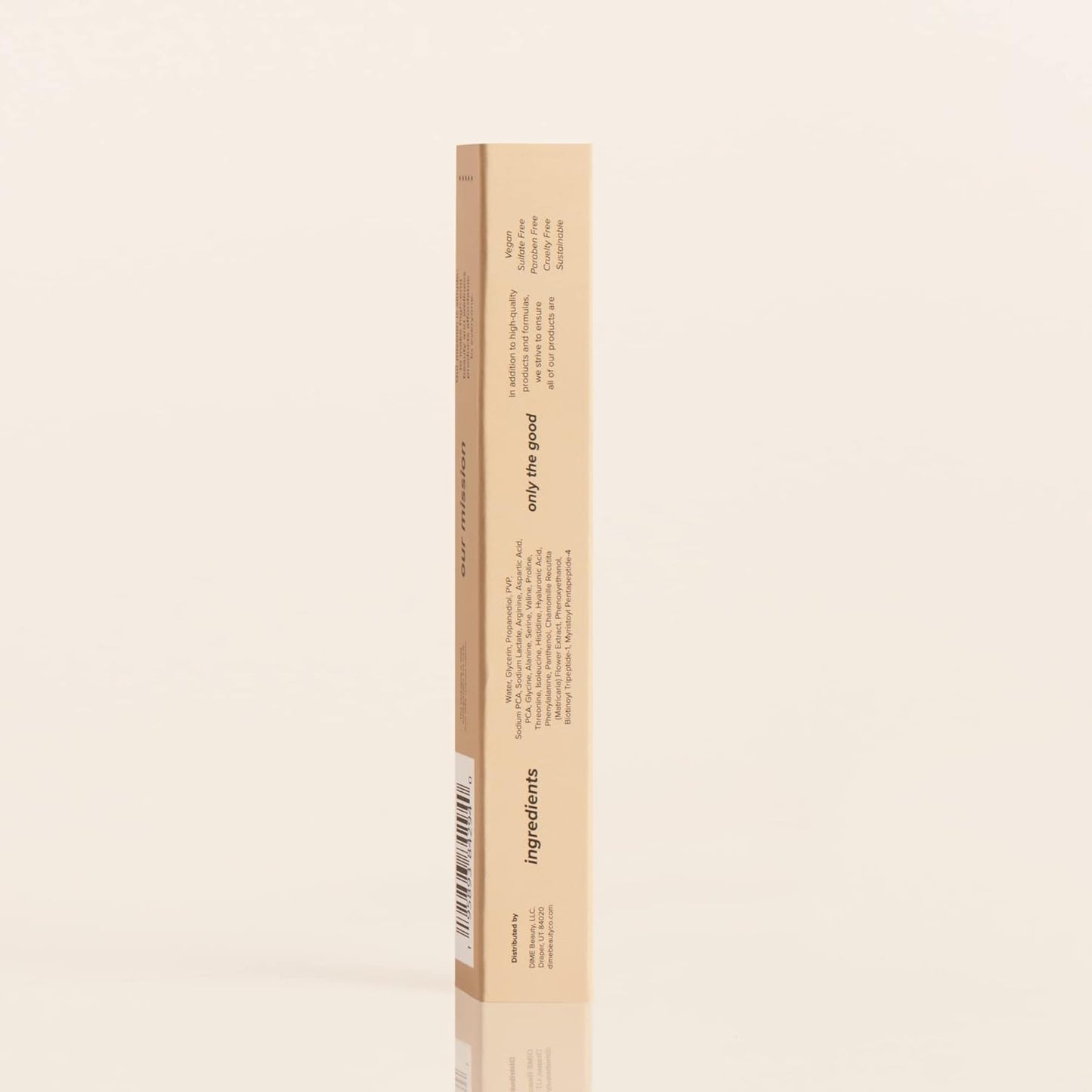 DIME Beauty Eyebrow Enhancing Gel - Clear Brow Gel with Peptides, Amino Acids & Caffeine, Eyebrow Growth Serum and Styling for Fuller, Thicker, Stronger-Looking Brows, Vegan, 0.20 oz / 6 ml