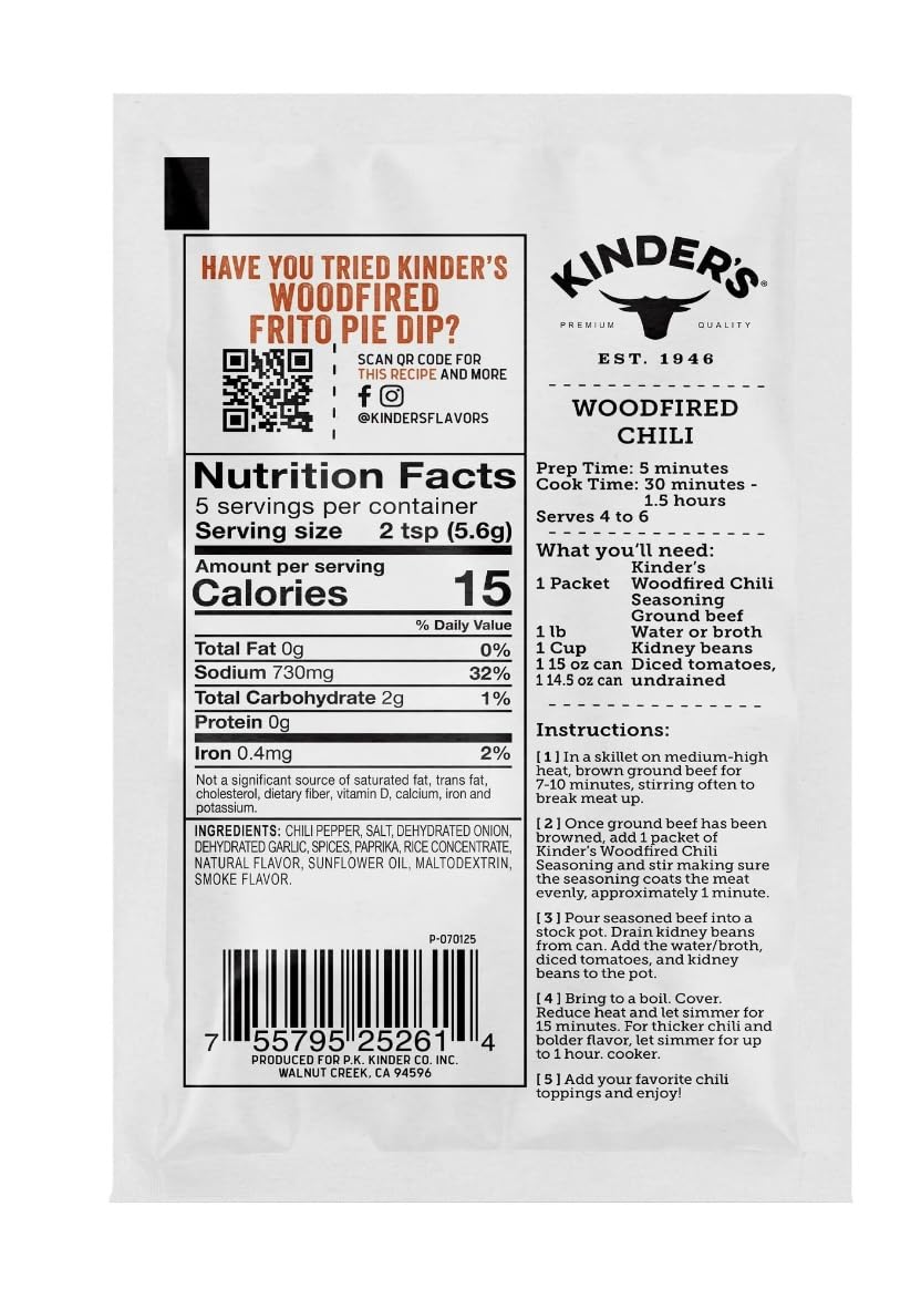 Kinder's Seasoning Mixes 1oz - 2 packets (Bone Broth Gravy Classic Beef)