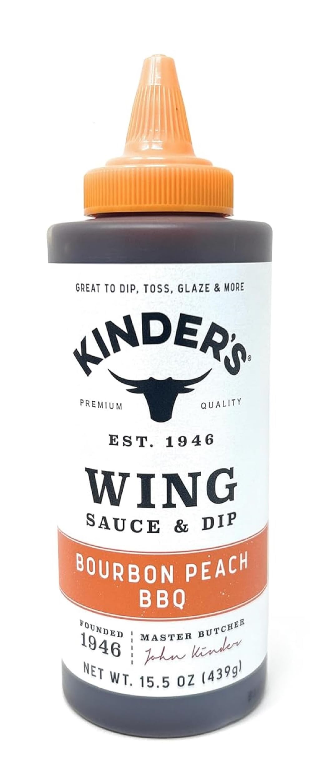Kinder's Marinades, BBQ, Dipping & Wing Sauces - 1 bottle (Sticky Honey Wing 15.8oz)