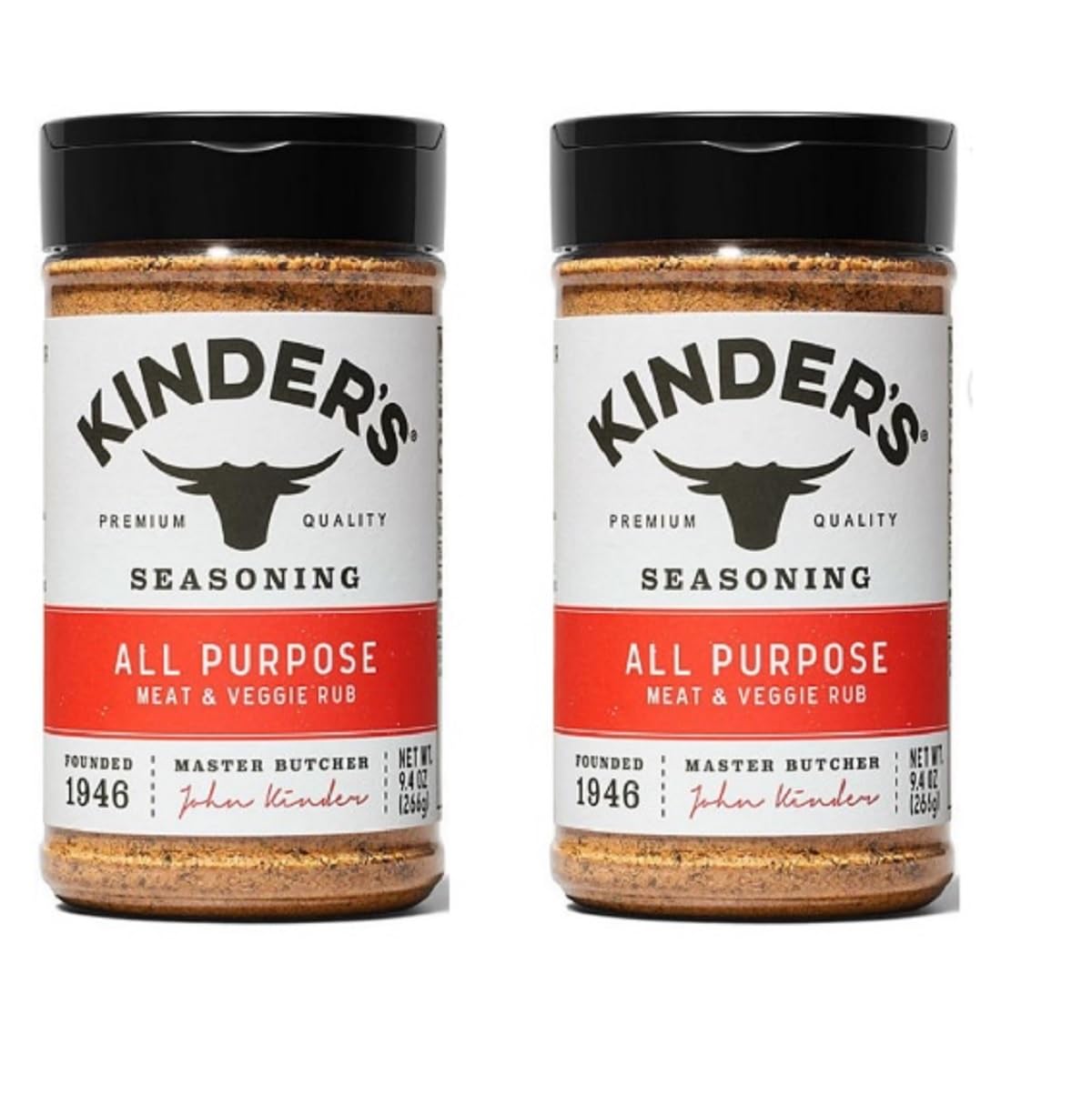 Kinder's Seasonings & Rubs - 2 bottles (Caramelized Onion Butter 6.2oz)
