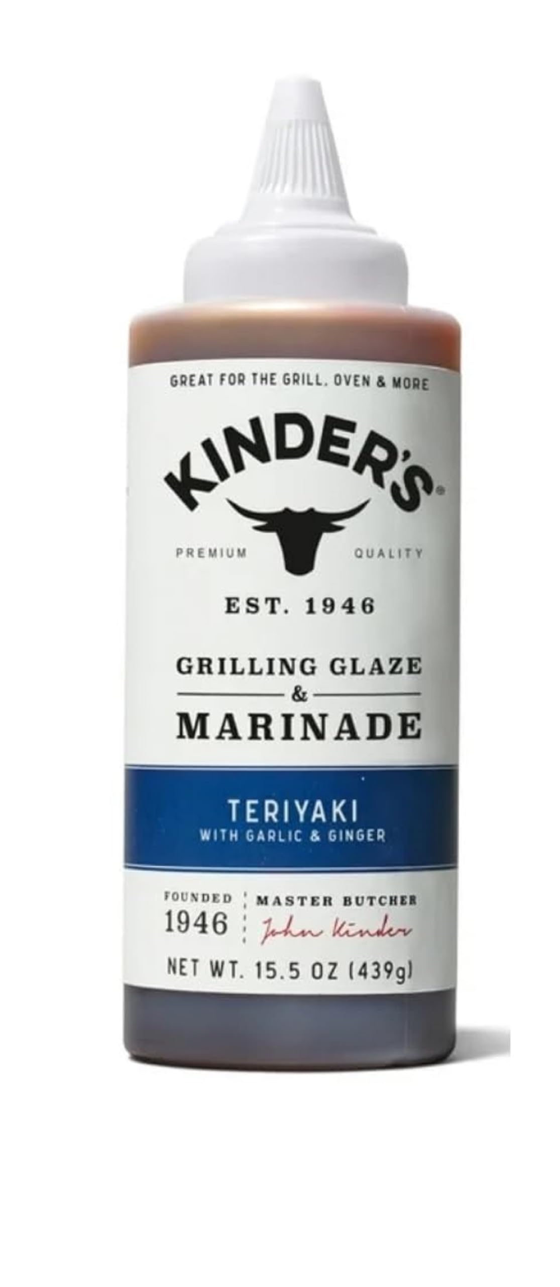 Kinder's Marinades, BBQ, Dipping & Wing Sauces - 1 bottle (Sticky Honey Wing 15.8oz)