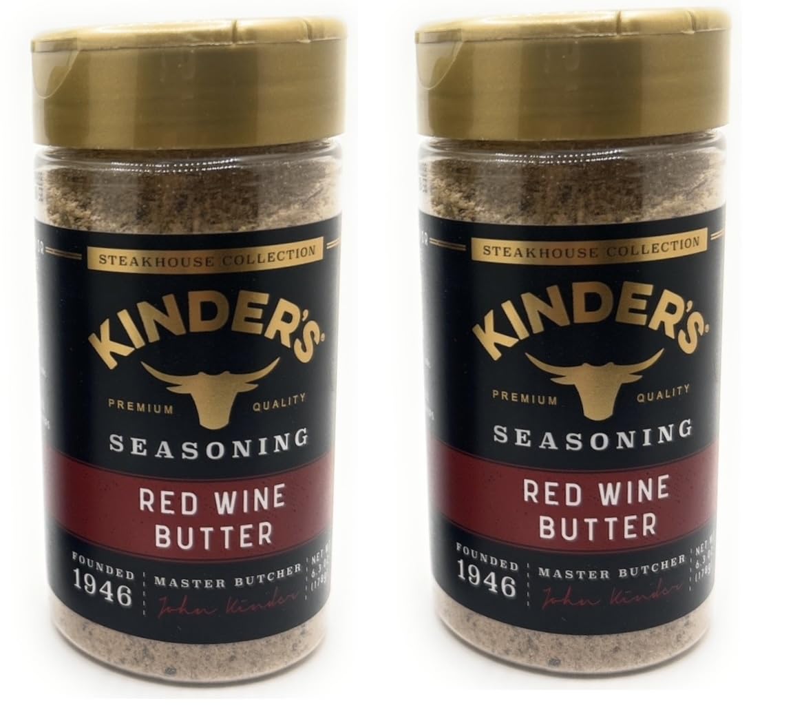 Kinder's Seasonings & Rubs - 2 bottles (Caramelized Onion Butter 6.2oz)