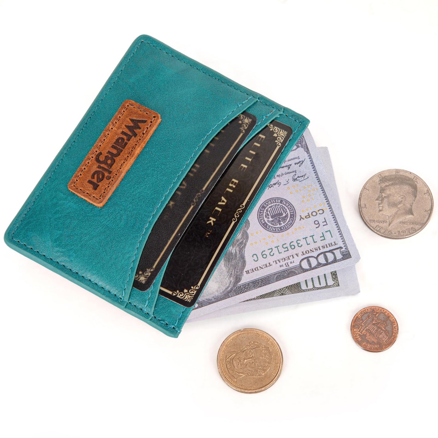Montana West X Wrangler Credit Card Holder for Women Wallet Card Case Small Ladies Female Pocket Wallet