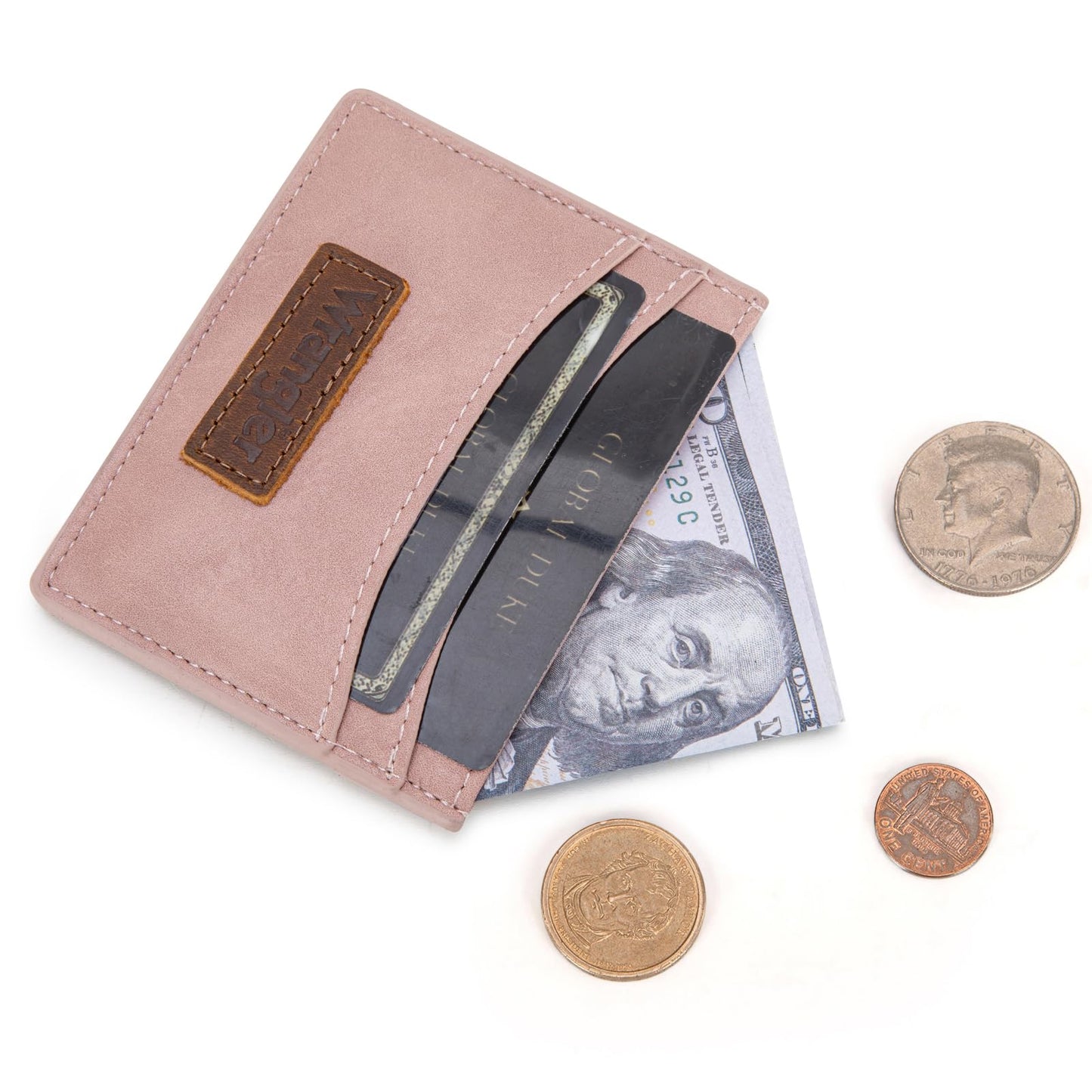 Montana West X Wrangler Credit Card Holder for Women Wallet Card Case Small Ladies Female Pocket Wallet