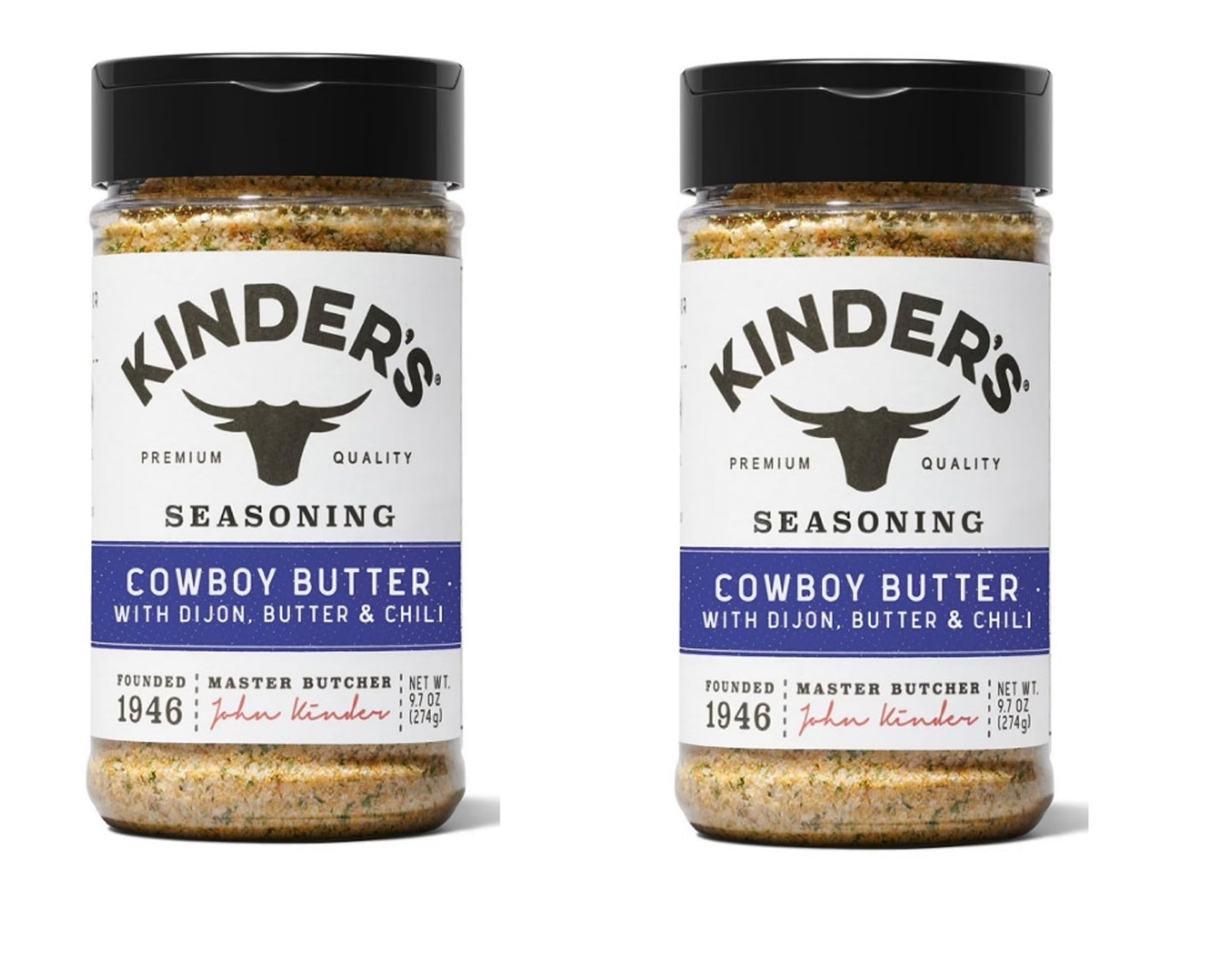 Kinder's Seasonings & Rubs - 2 bottles (Caramelized Onion Butter 6.2oz)