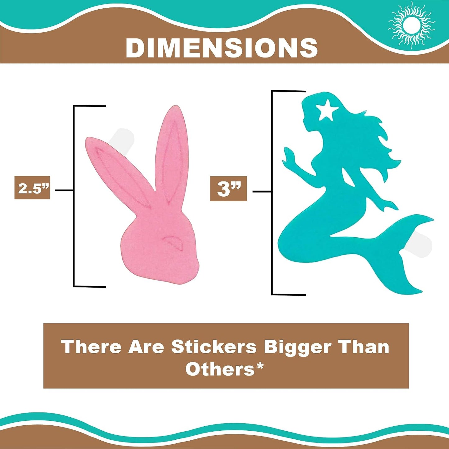 TanToo Tanning Stickers | Self Adhesive Tanning Stickers For Body | Ideal for Summer And Beach | Sun Kissed Set Version 4