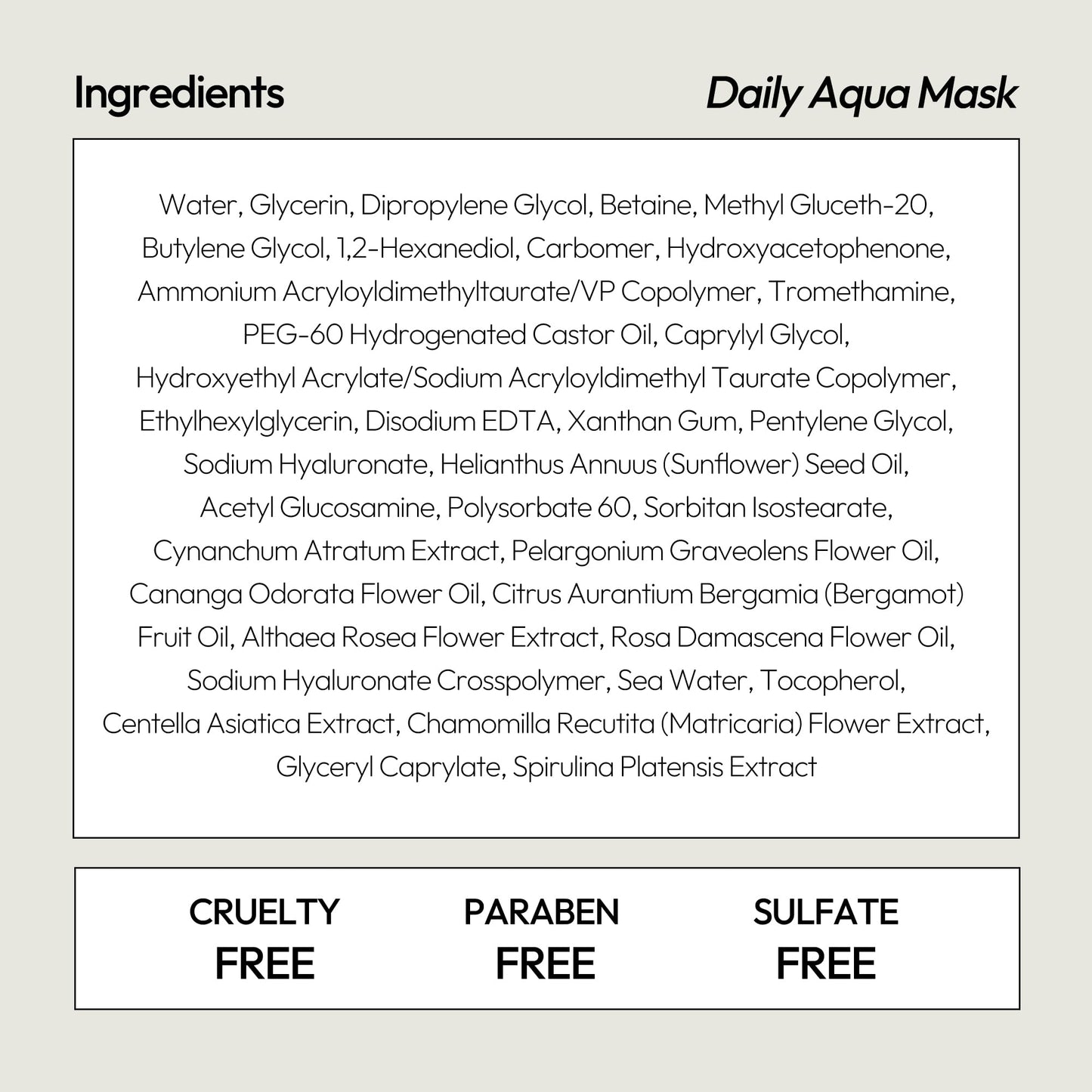 LAPCOS K Beauty Seaweed Sheet Mask - Purifying & Hydrating Face Masks with Hyaluronic Acid & Squalane for Dull, Dry Skin & Uneven Texture - Highly Breathable Lyocell Sheet Korean Skin Care (Pack of 5)