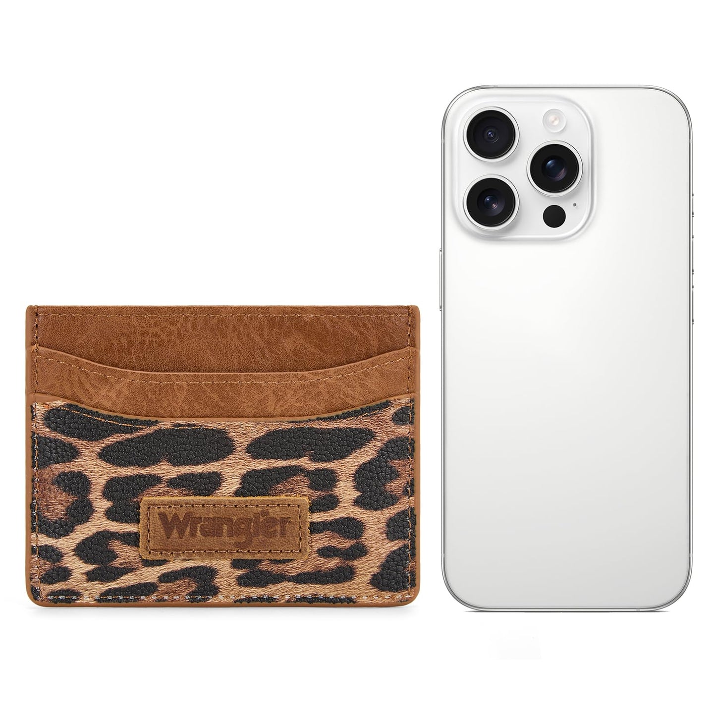 Montana West X Wrangler Credit Card Holder for Women Wallet Card Case Small Ladies Female Pocket Wallet