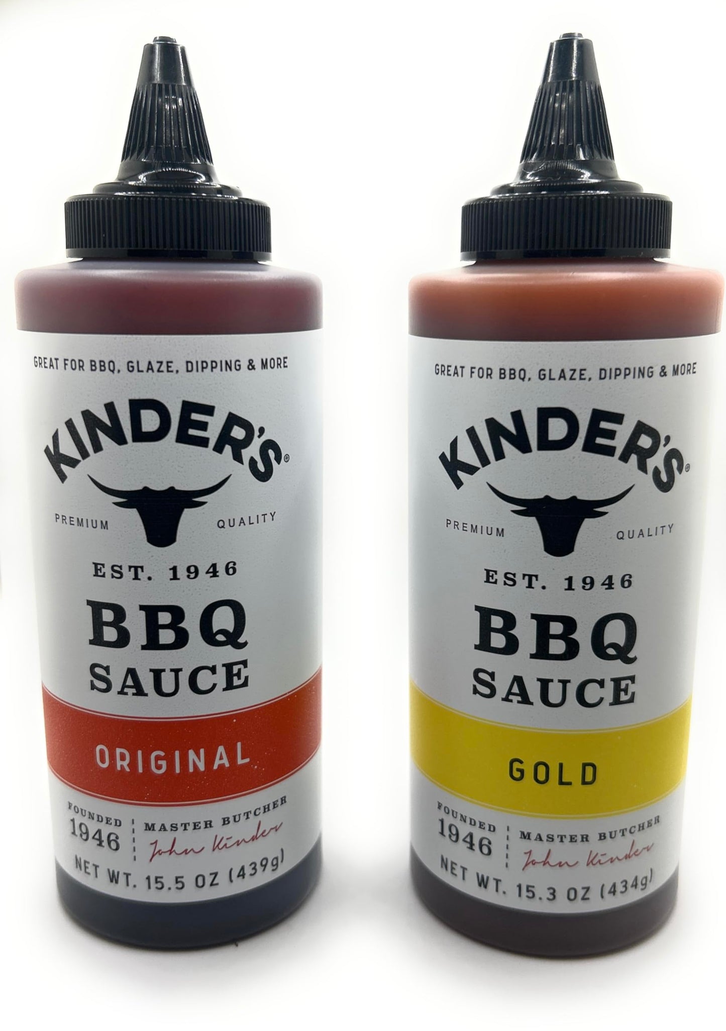 Kinder's Marinades, BBQ, Dipping & Wing Sauces - 2 bottles (Sweet & Sour Wing 16.9oz)
