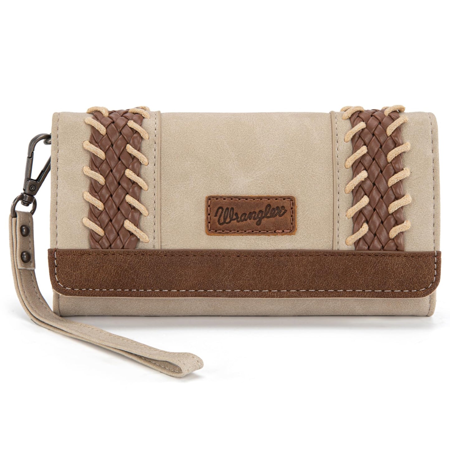 X Wrangler Wristlet Western Wallet Boho Aztec Credit Card Holder for Women