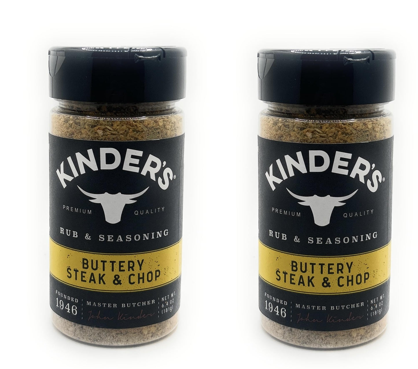 Kinder's Seasonings & Rubs - 2 bottles (Caramelized Onion Butter 6.2oz)