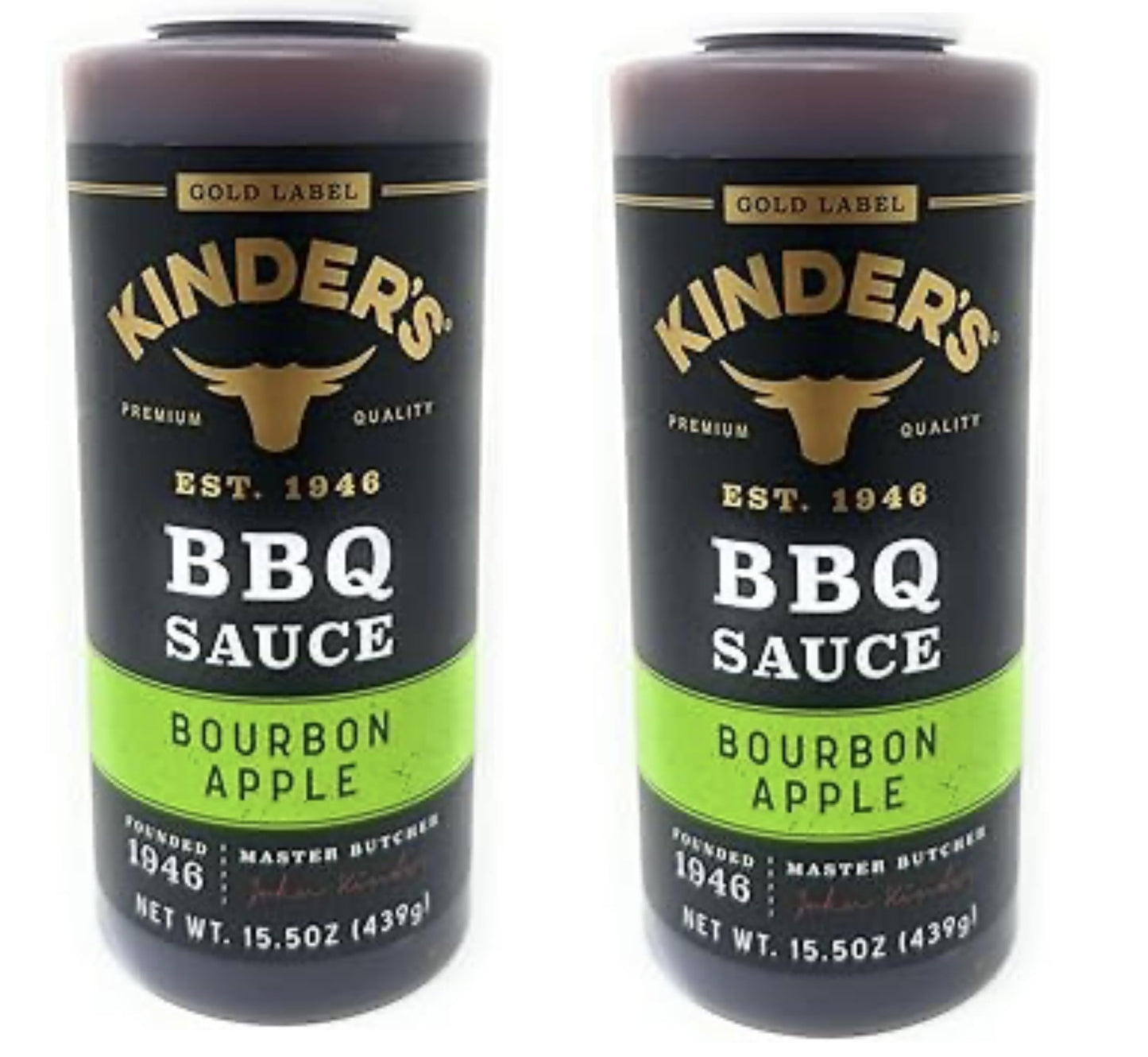 Kinder's Marinades, BBQ, Dipping & Wing Sauces - 2 bottles (Sweet & Sour Wing 16.9oz)