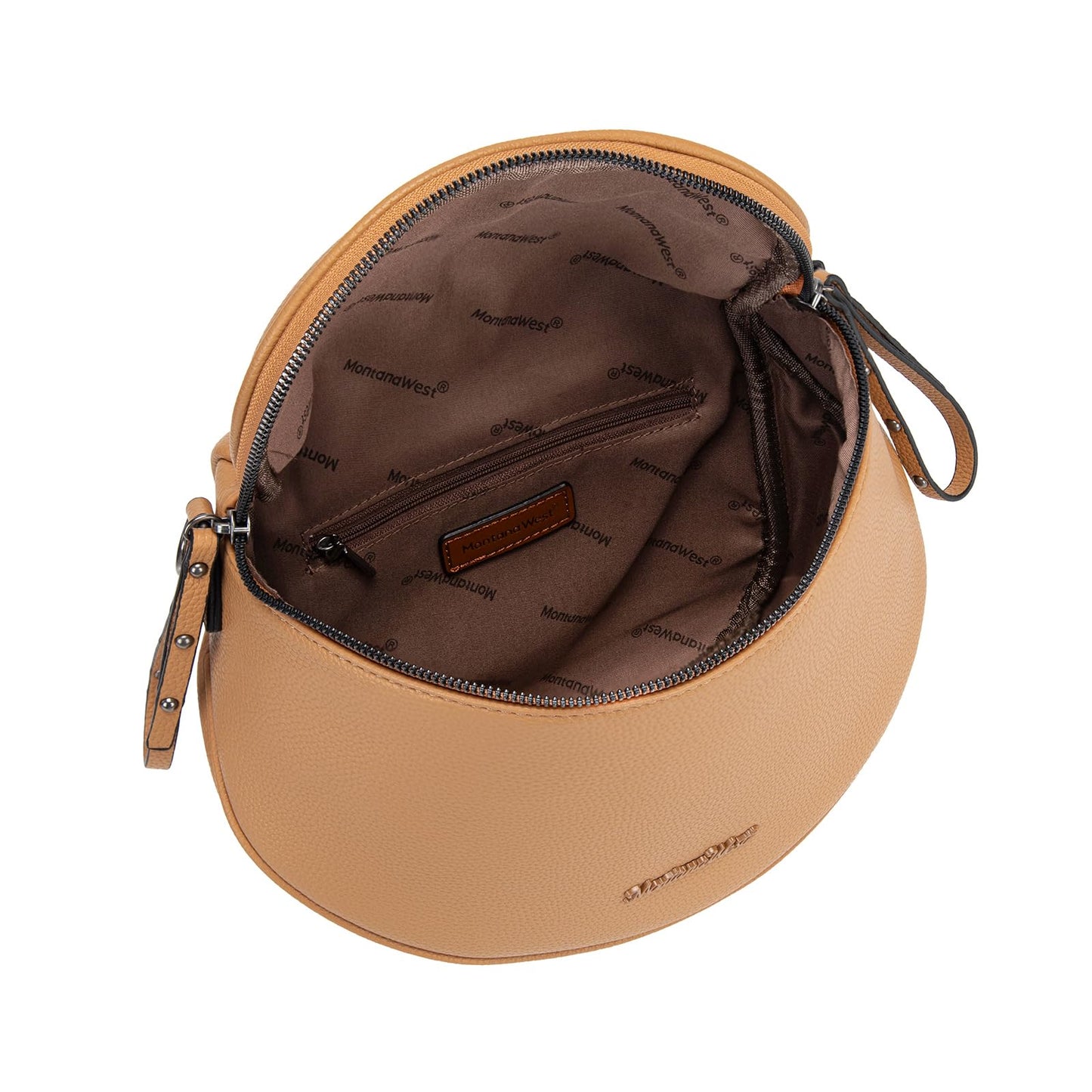 Montana West Crossbody Bag for Women, Large Bum Bag Purse Soft Vegan Leather Travel Fanny Pack with Coin Purse