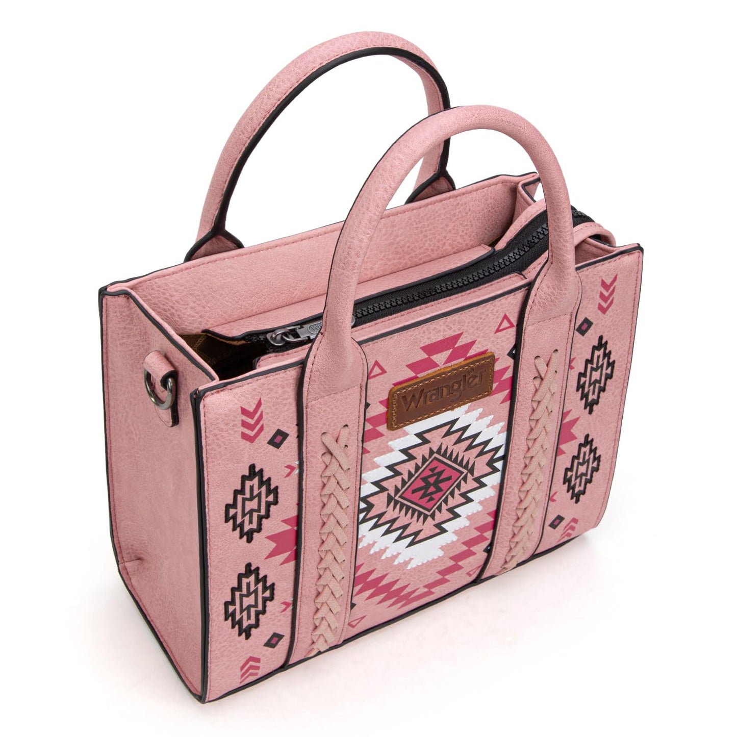 Wrangler Tote Bag for Women Western Purse and Aztec Satchel Handbag