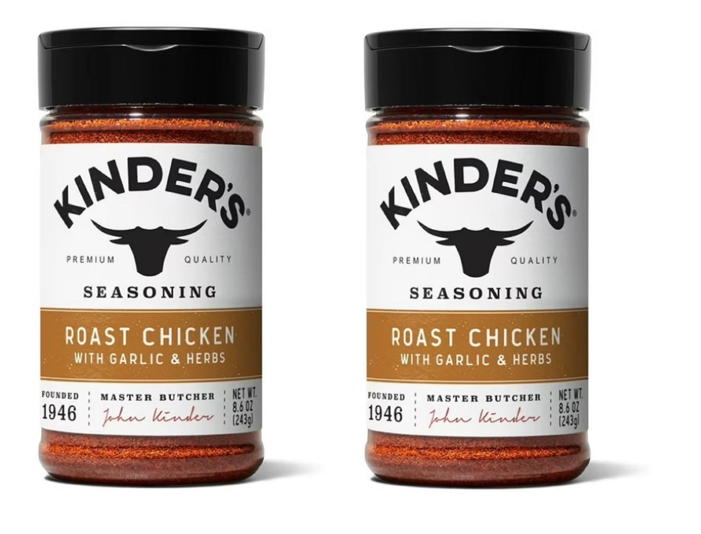 Kinder's Seasonings & Rubs - 2 bottles (Caramelized Onion Butter 6.2oz)