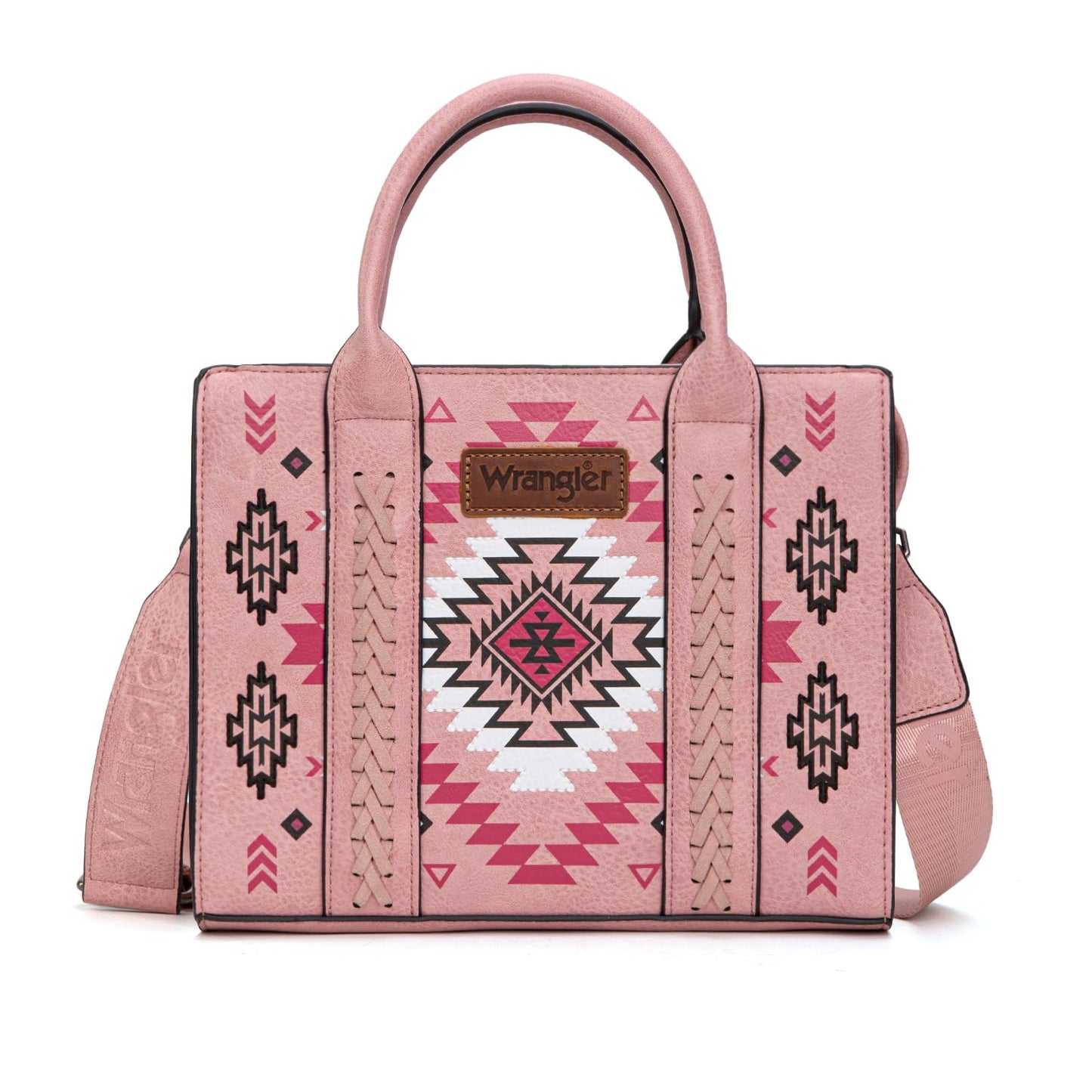 Wrangler Tote Bag for Women Western Purse and Aztec Satchel Handbag