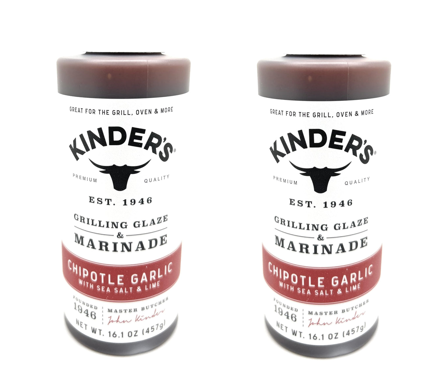 Kinder's Marinades, BBQ, Dipping & Wing Sauces - 2 bottles (Sweet & Sour Wing 16.9oz)