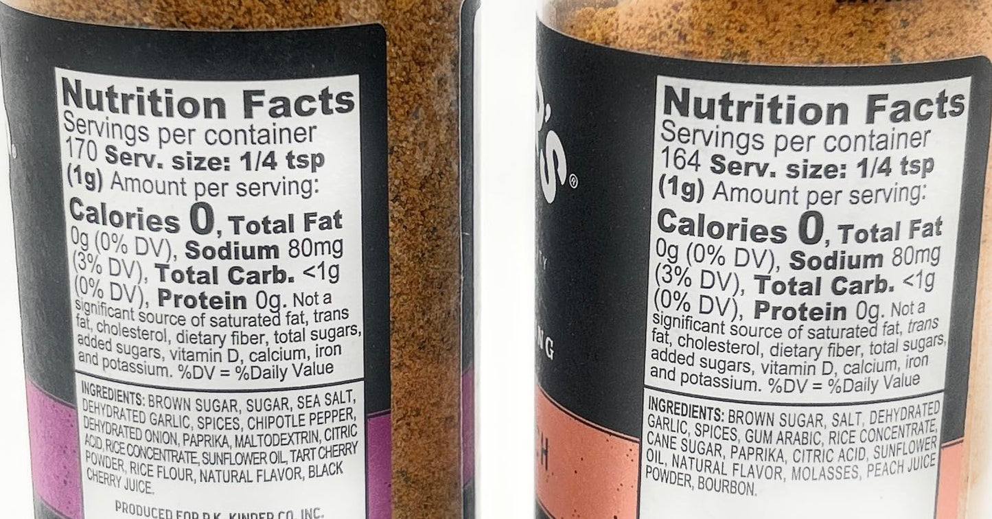 Kinder's Seasonings & Rubs - 2 bottles (Caramelized Onion Butter 6.2oz)