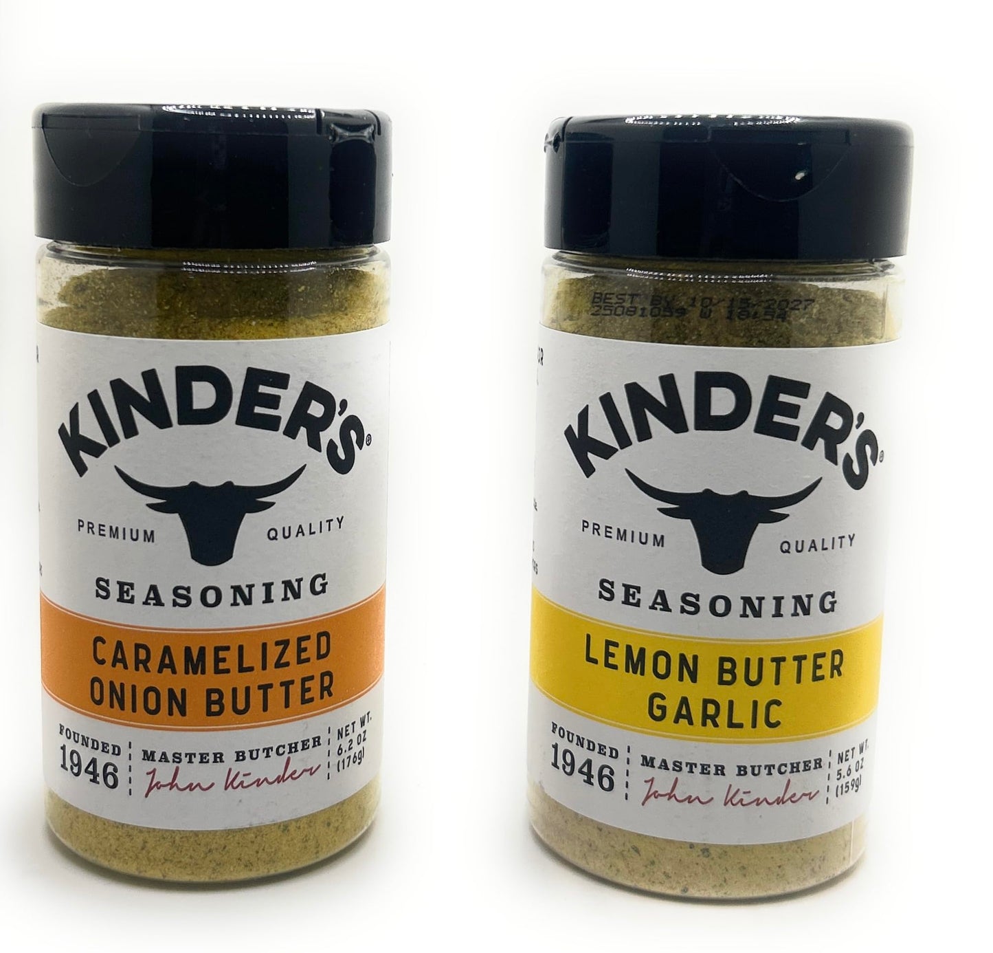 Kinder's Seasonings & Rubs - 2 bottles (Caramelized Onion Butter 6.2oz)