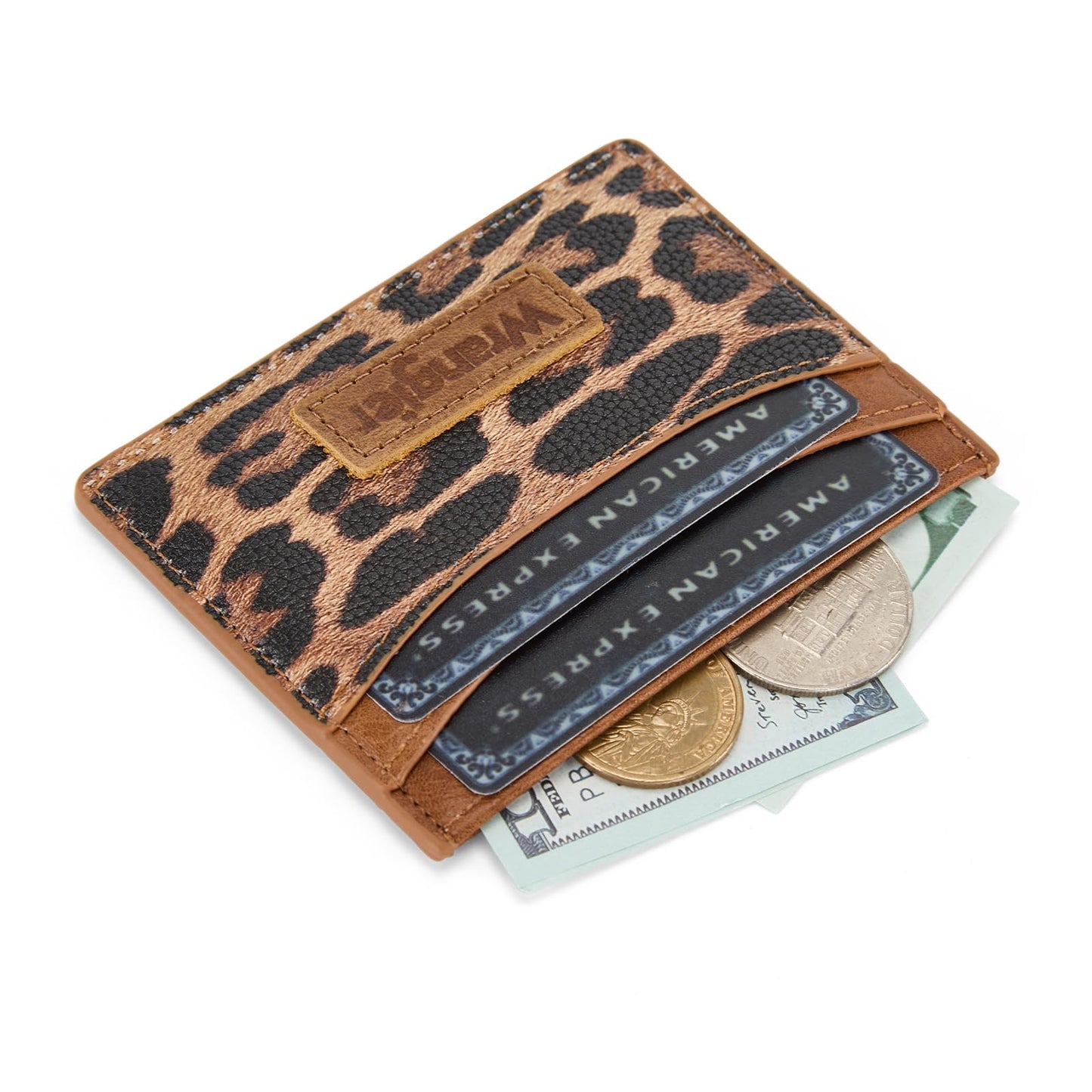 Montana West X Wrangler Credit Card Holder for Women Wallet Card Case Small Ladies Female Pocket Wallet