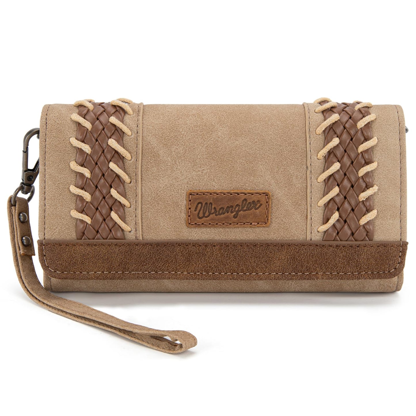 X Wrangler Wristlet Western Wallet Boho Aztec Credit Card Holder for Women