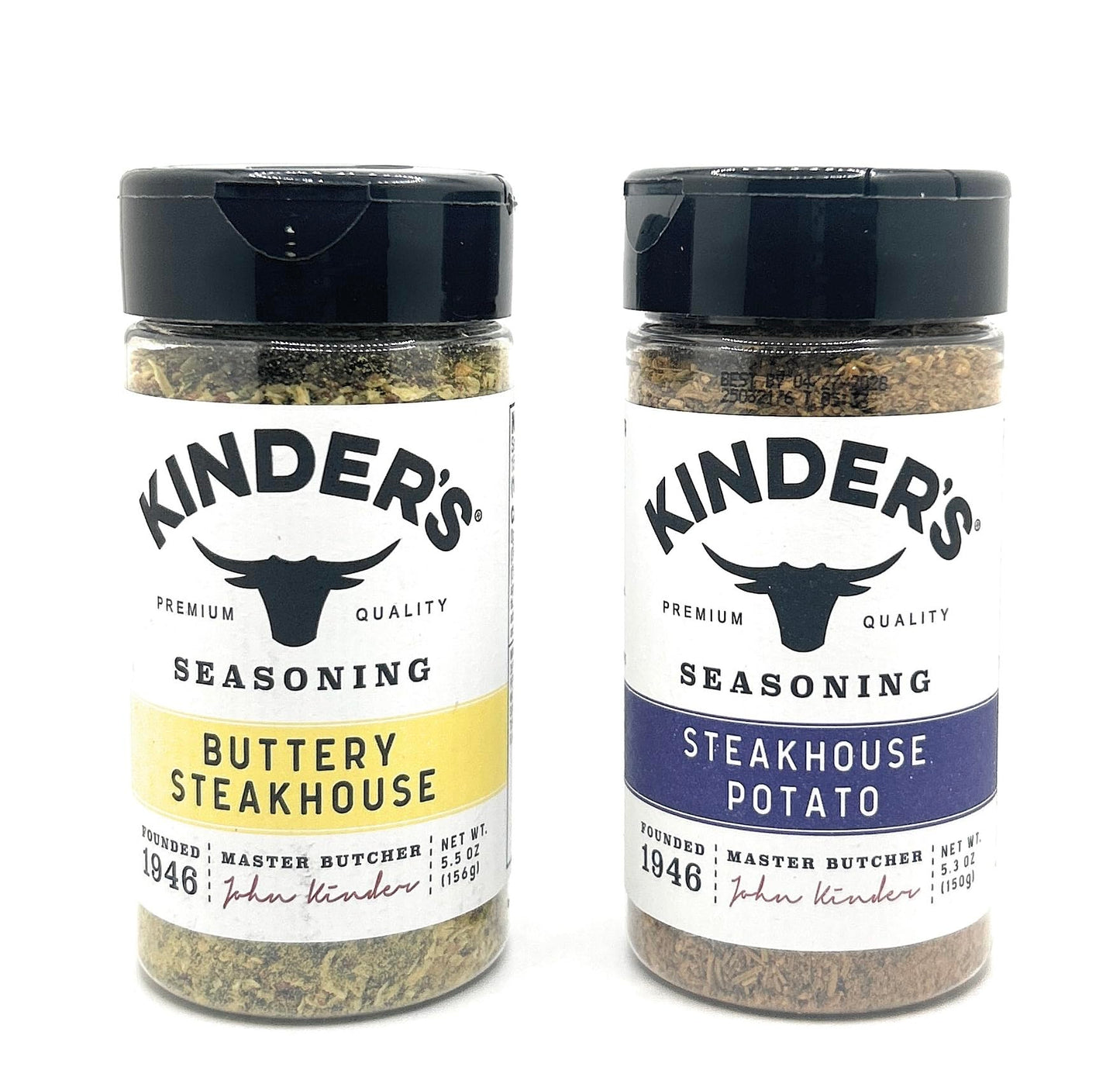 Kinder's Seasonings & Rubs - 2 bottles (Caramelized Onion Butter 6.2oz)