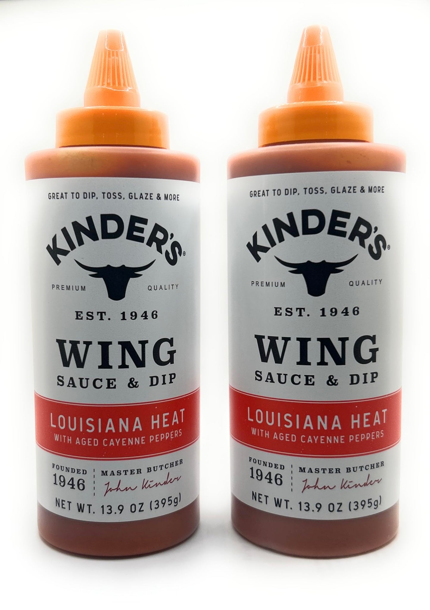 Kinder's Marinades, BBQ, Dipping & Wing Sauces - 2 bottles (Sweet & Sour Wing 16.9oz)