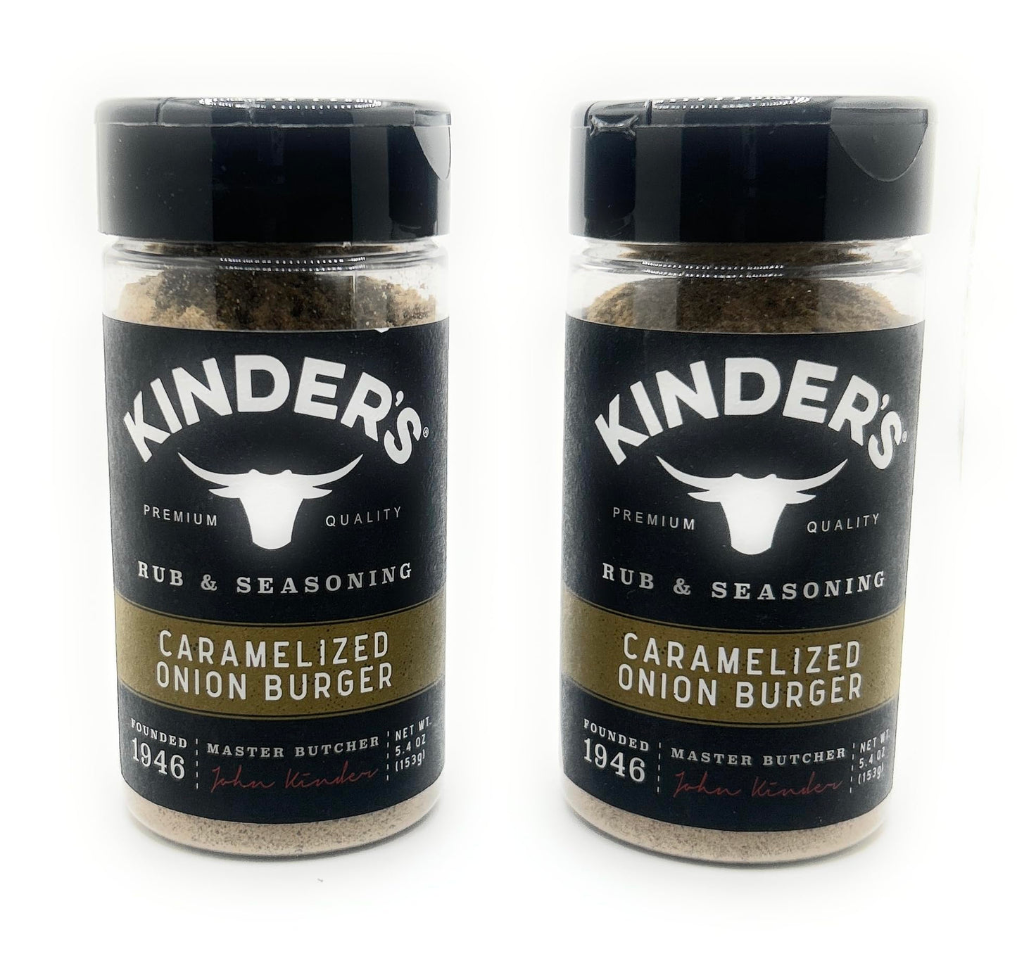 Kinder's Seasonings & Rubs - 2 bottles (Caramelized Onion Butter 6.2oz)