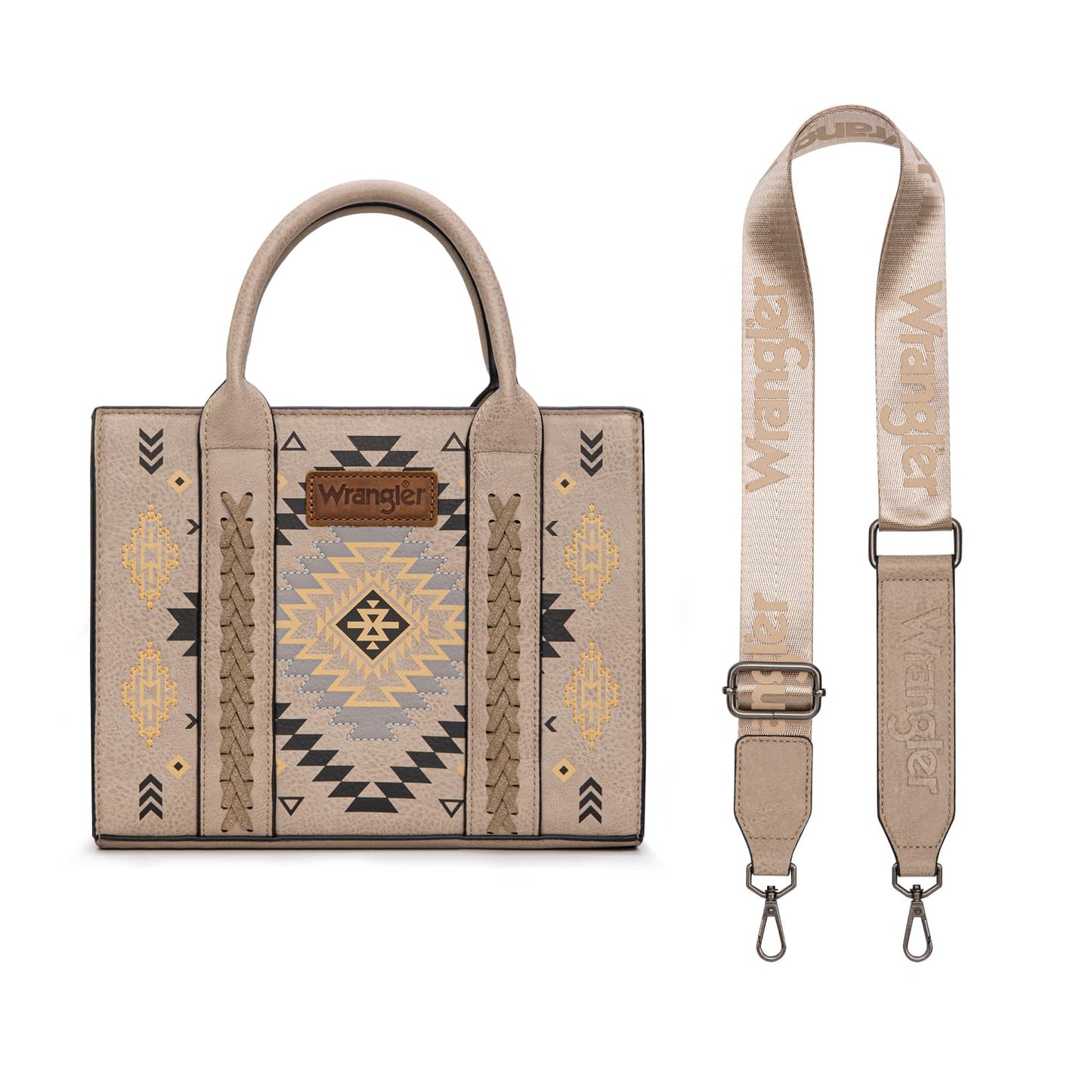 Wrangler Tote Bag for Women Western Purse and Aztec Satchel Handbag