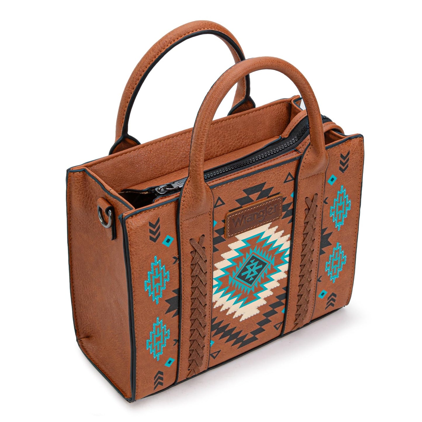 Wrangler Tote Bag for Women Western Purse and Aztec Satchel Handbag