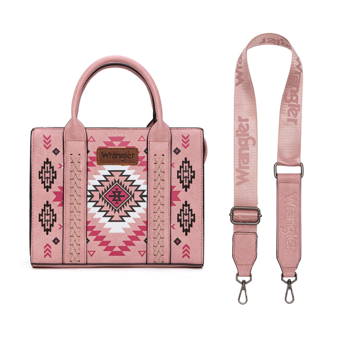 Wrangler Tote Bag for Women Western Purse and Aztec Satchel Handbag