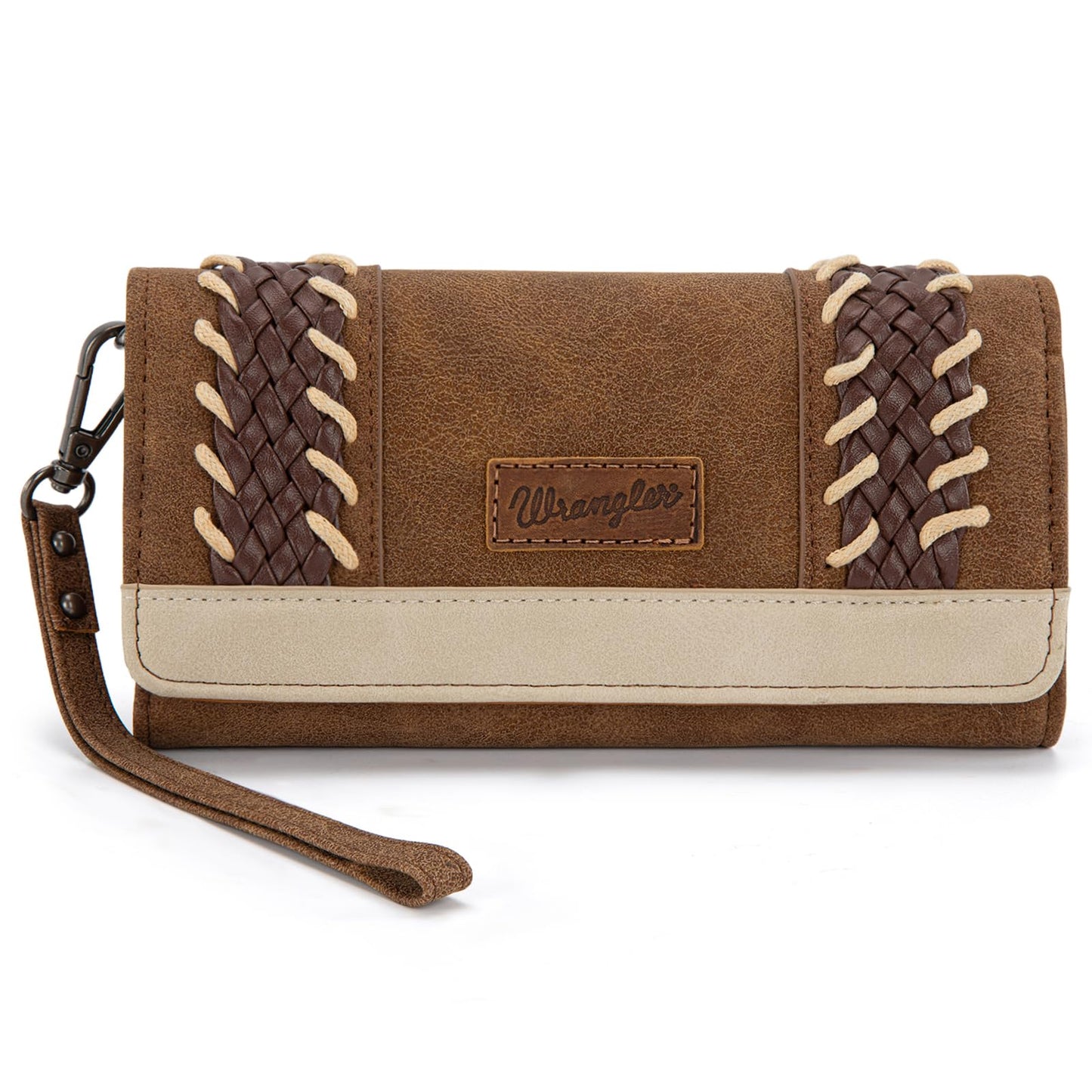 X Wrangler Wristlet Western Wallet Boho Aztec Credit Card Holder for Women